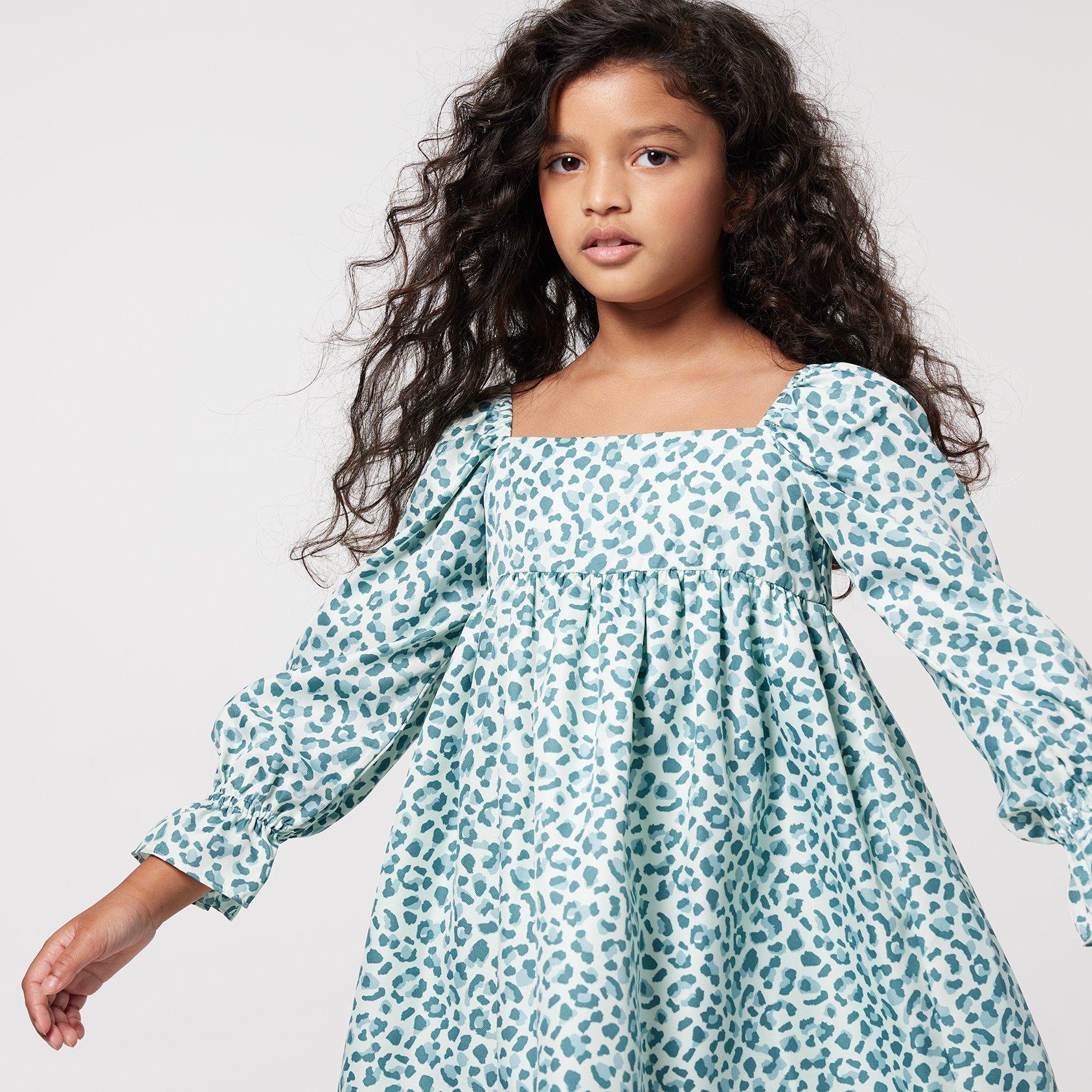 Leopard Twill Dress image number 4