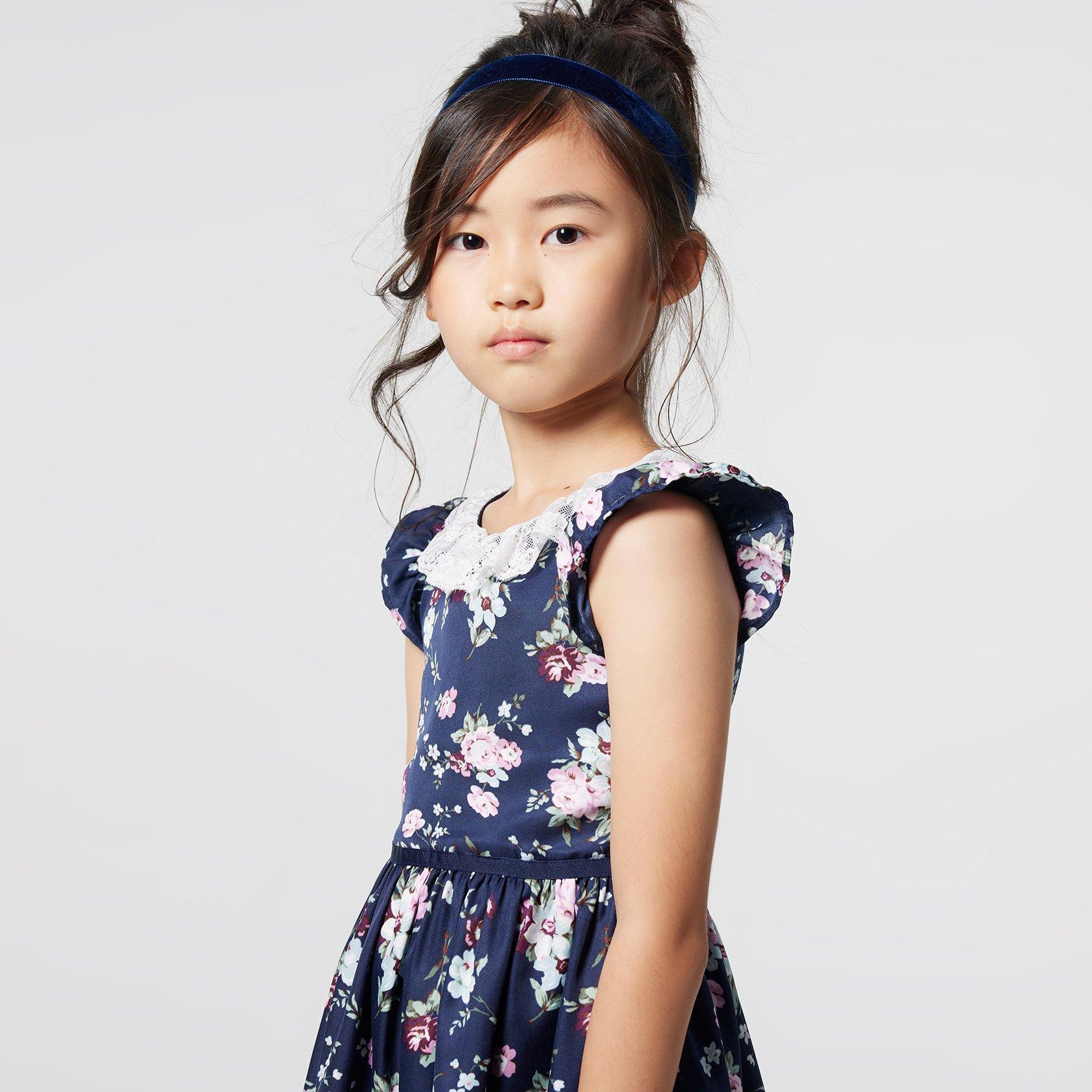 Floral Lace Collar Dress image number 2