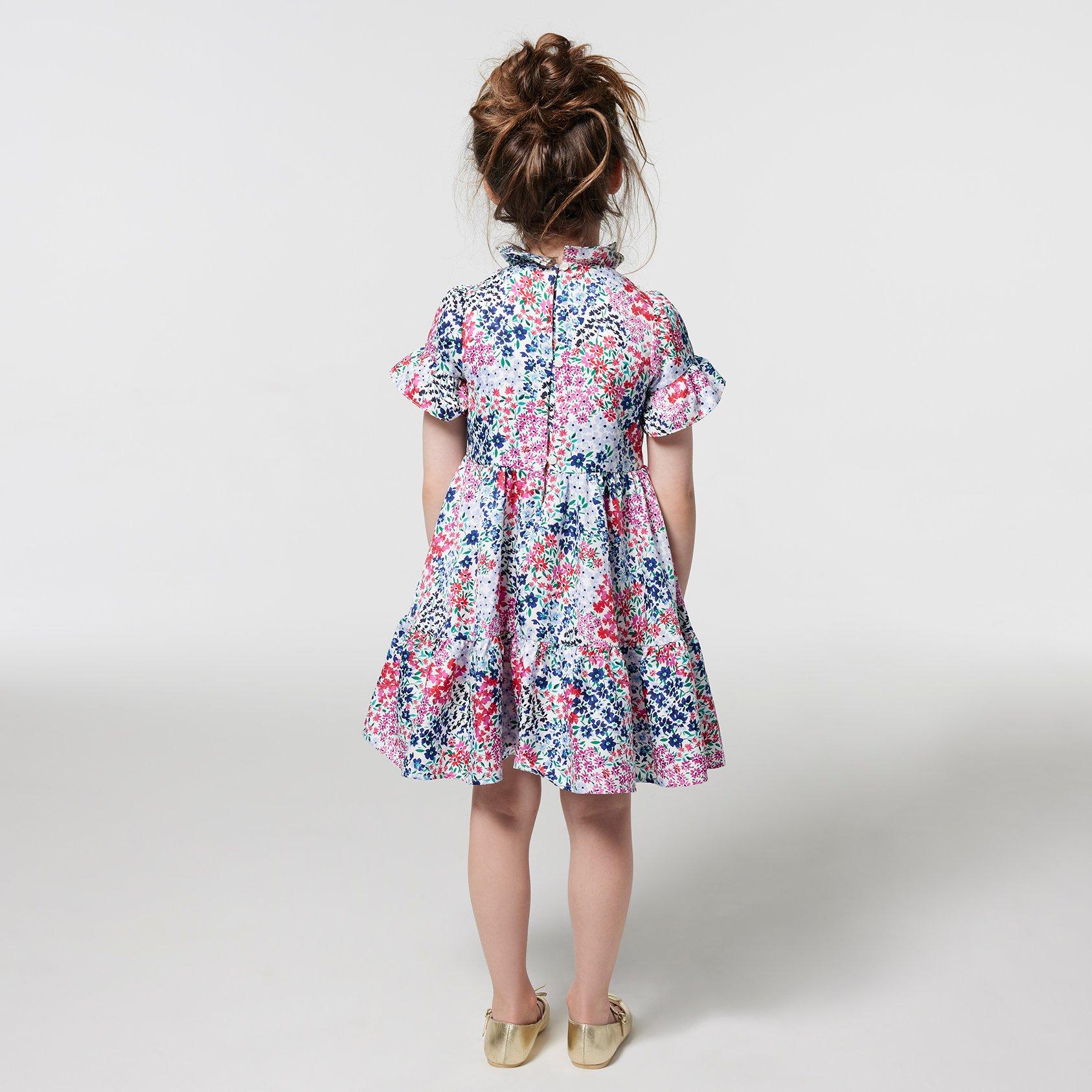 Floral Ruffle Cuff Dress image number 2