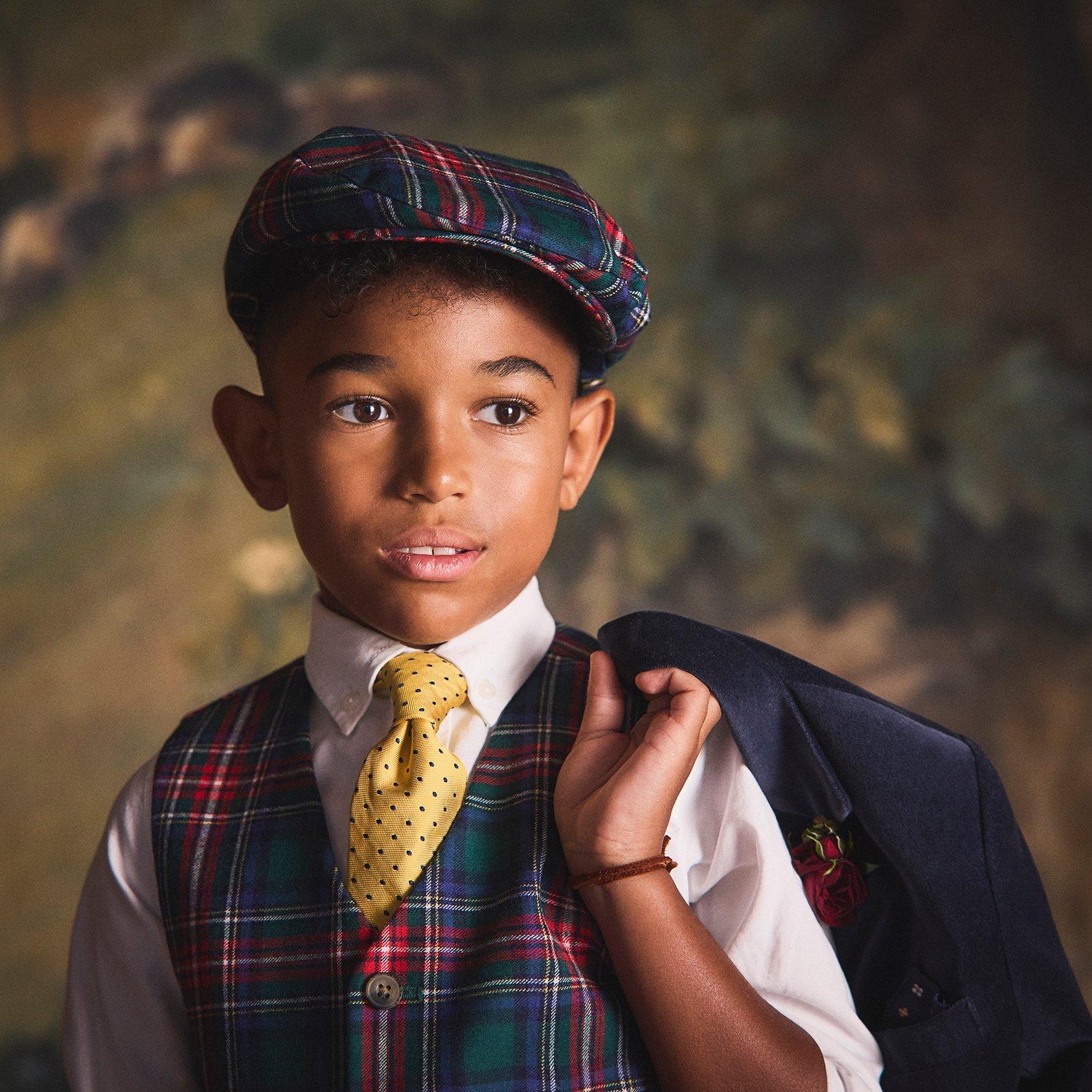 Tartan Newsboy Cap image number 1