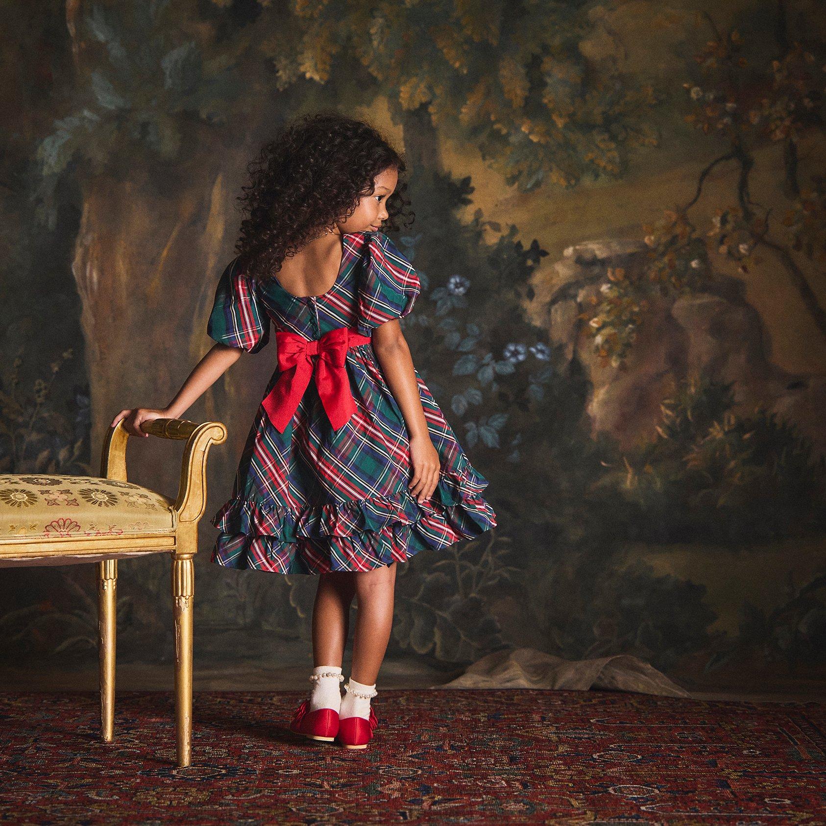 The Bow-Tied Tartan Dress image number 4