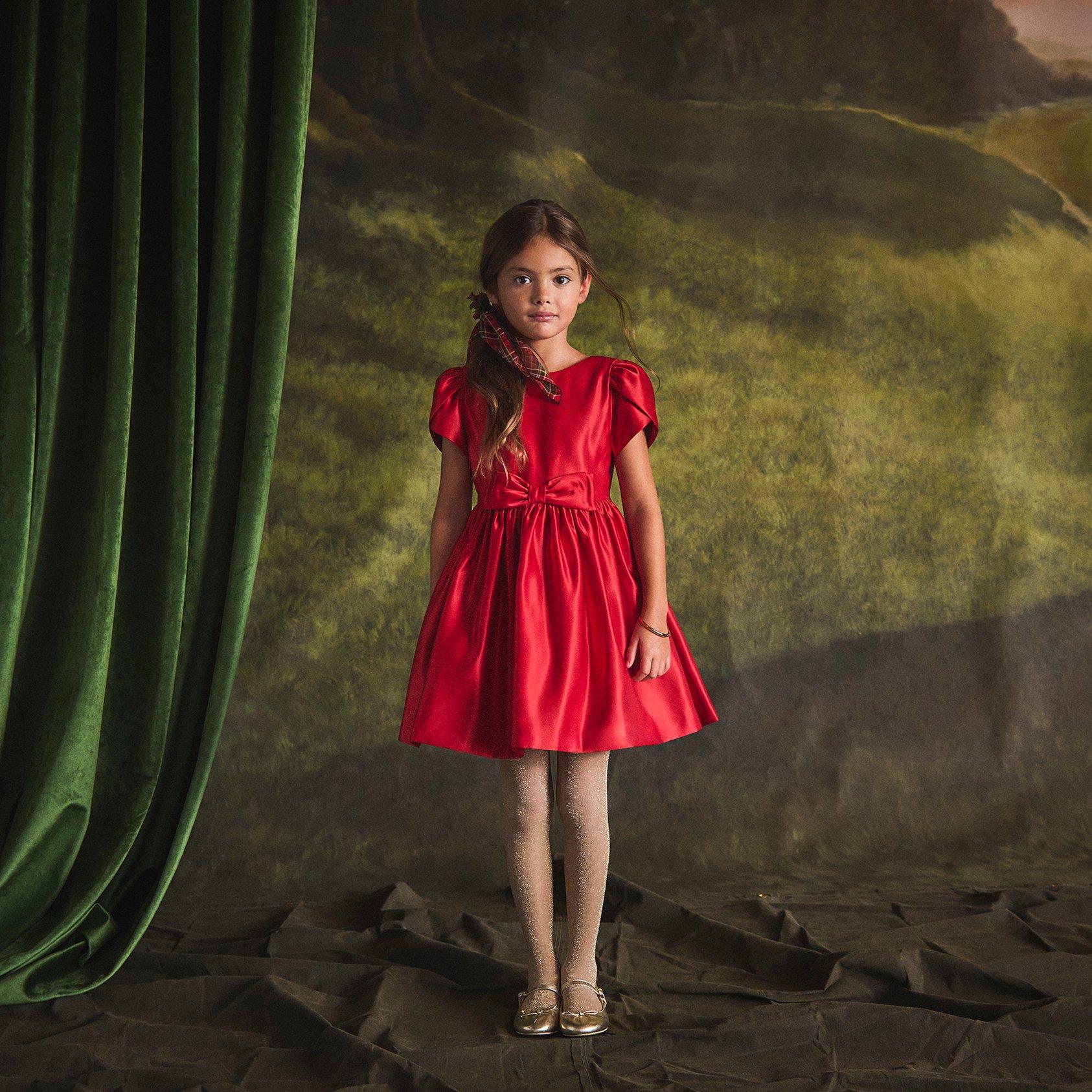 The Holiday Bow Dress
