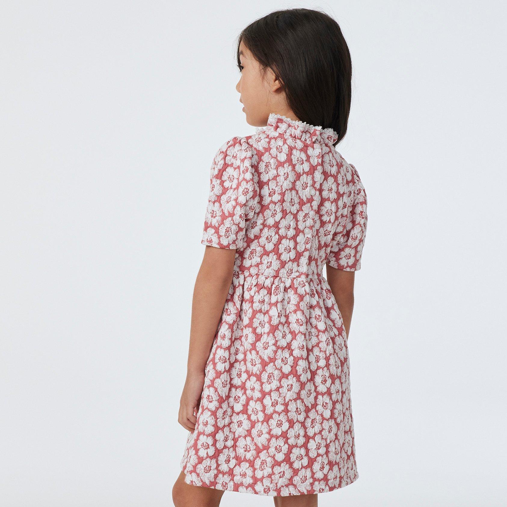 Floral Jacquard Dress image number 5