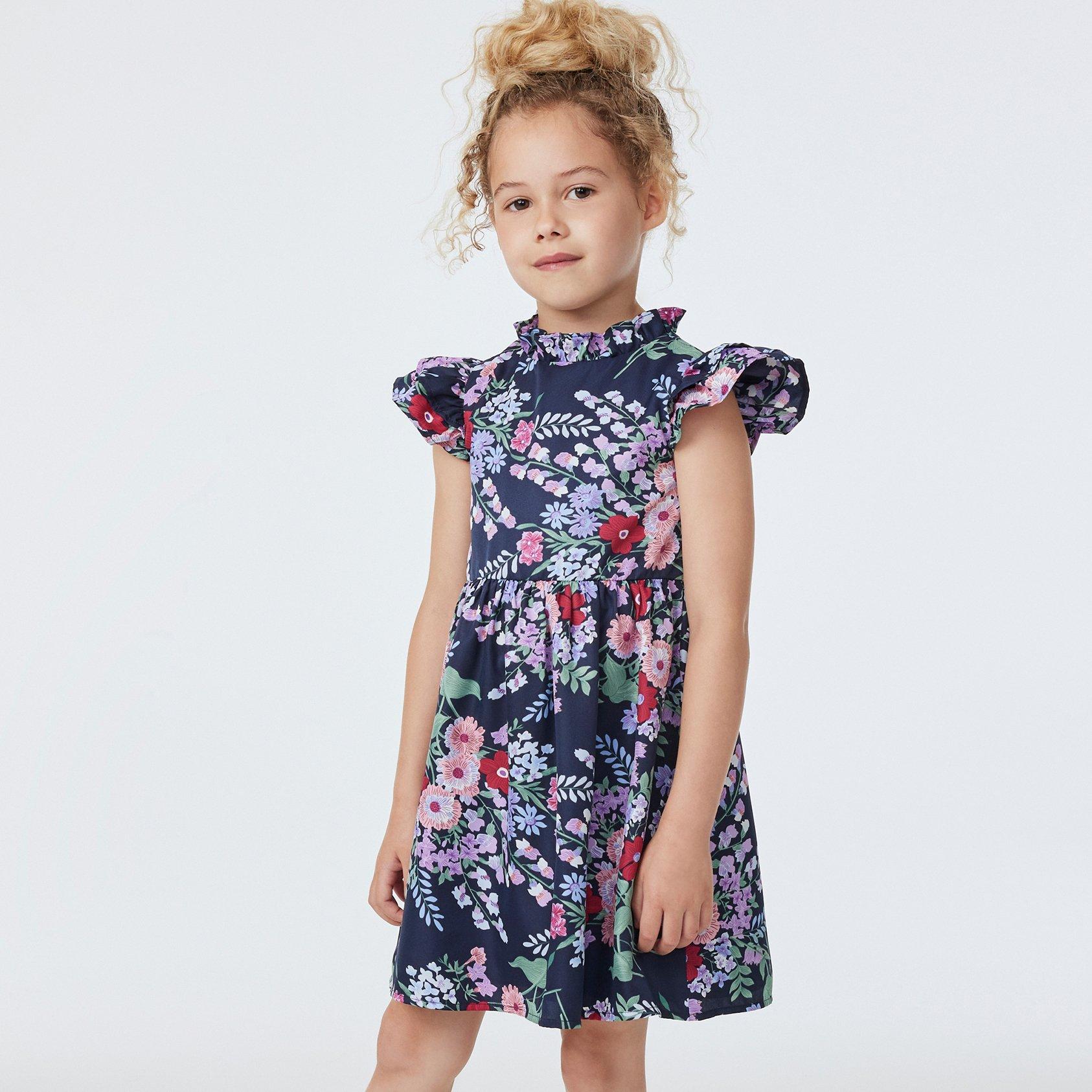 Girl Merchant Marine Floral The Park Garden Dress by Janie and Jack