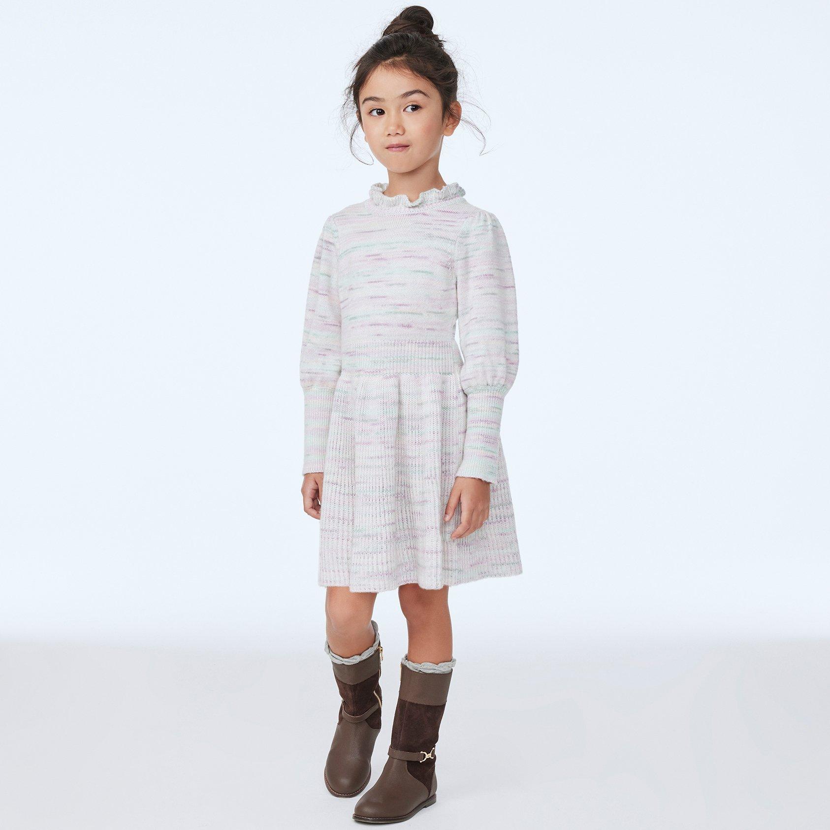 The Cozy Marled Sweater Dress