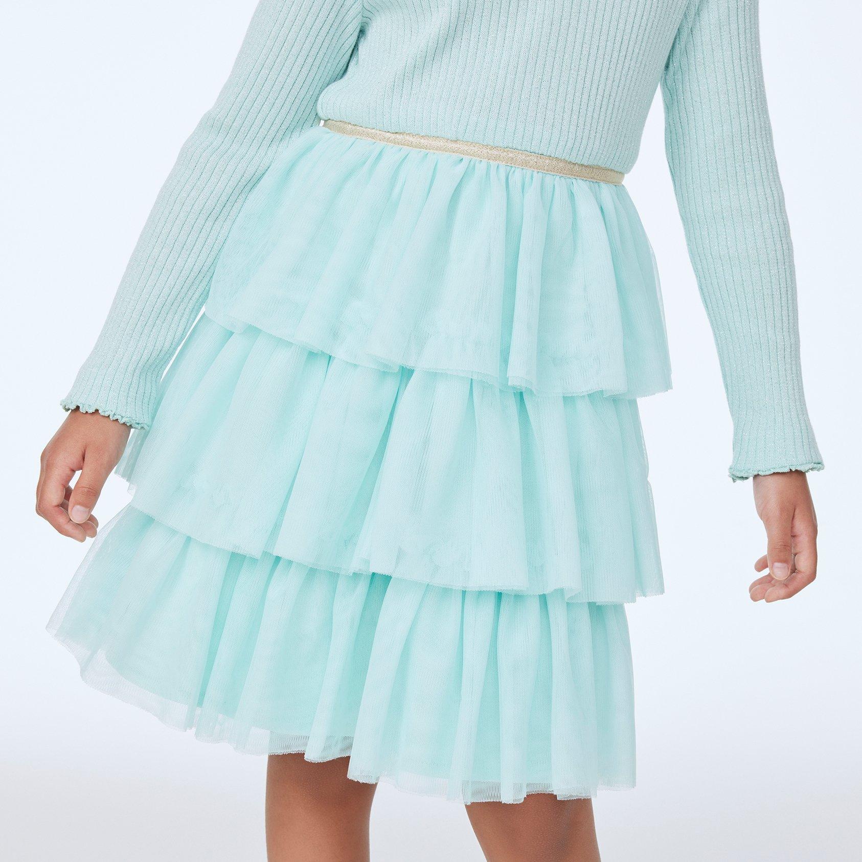 Tiered Tulle Dress