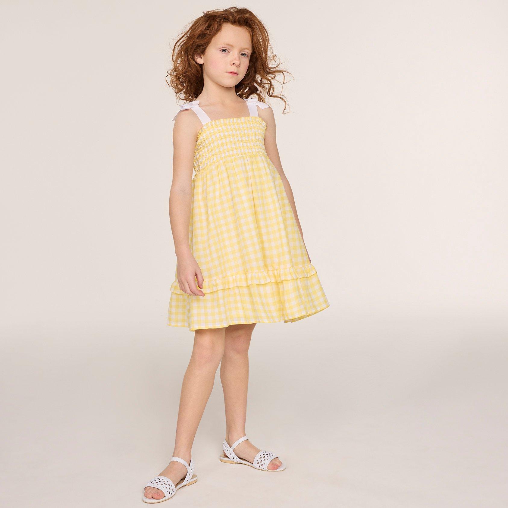 The Gingham Smocked Sundress image number 8
