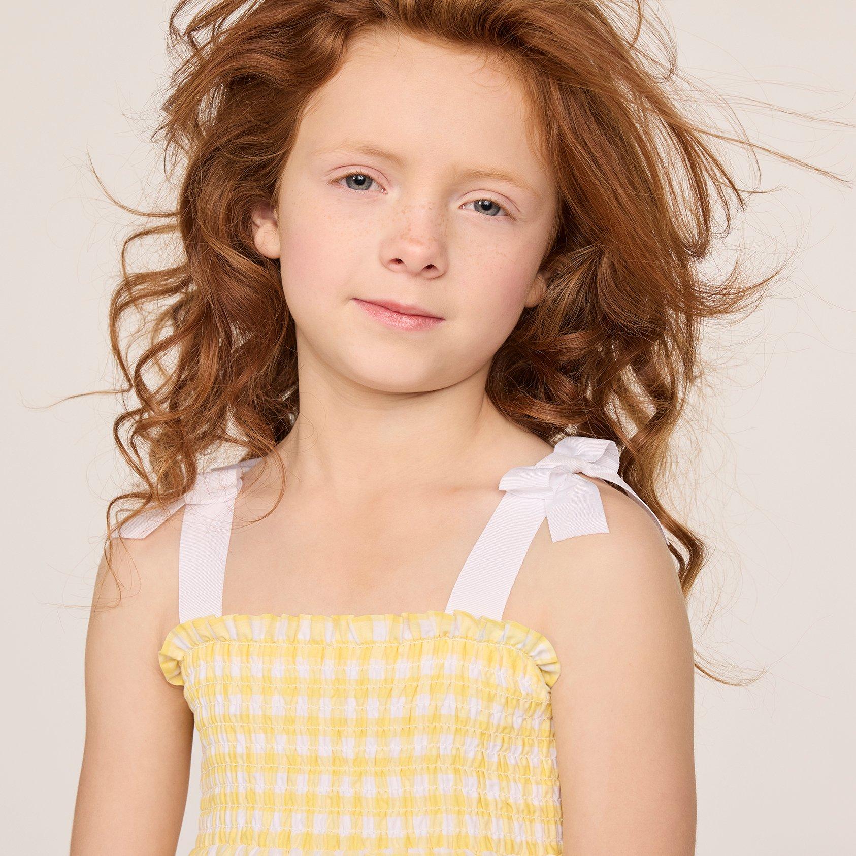 The Gingham Smocked Sundress image number 5