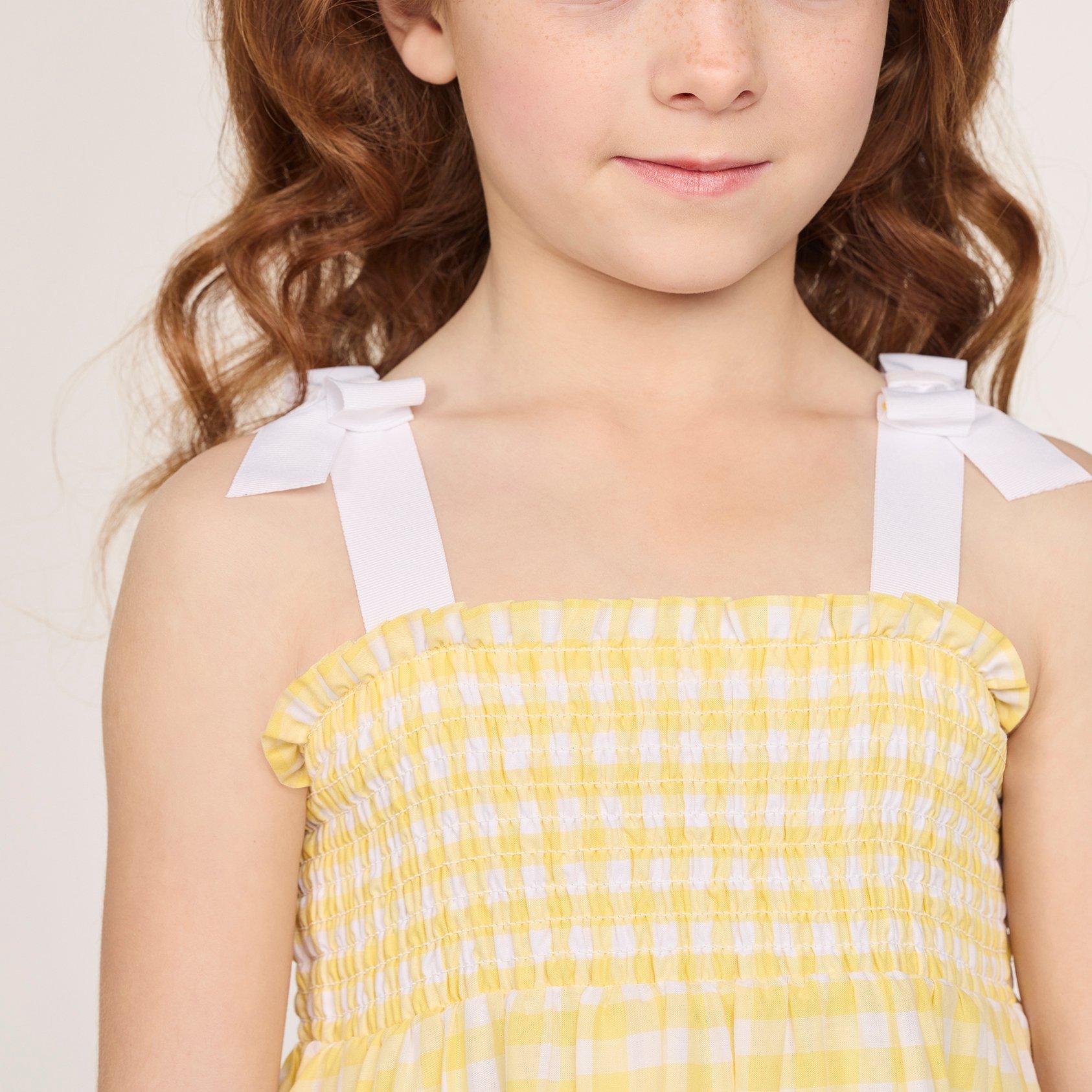 The Gingham Smocked Sundress image number 1
