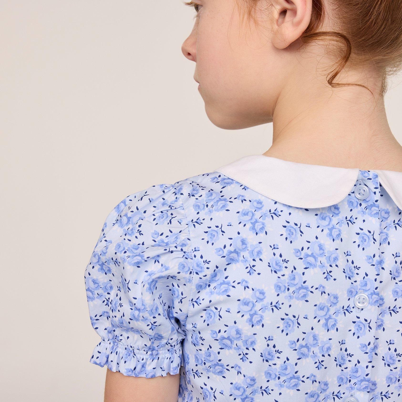 The Charlotte Floral Smocked Dress image number 1