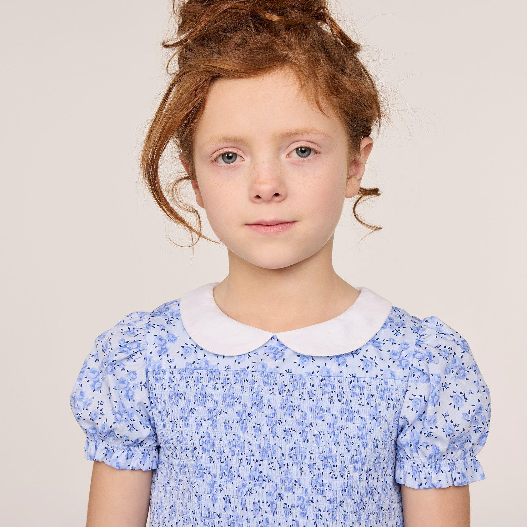 The Charlotte Floral Smocked Dress image number 5