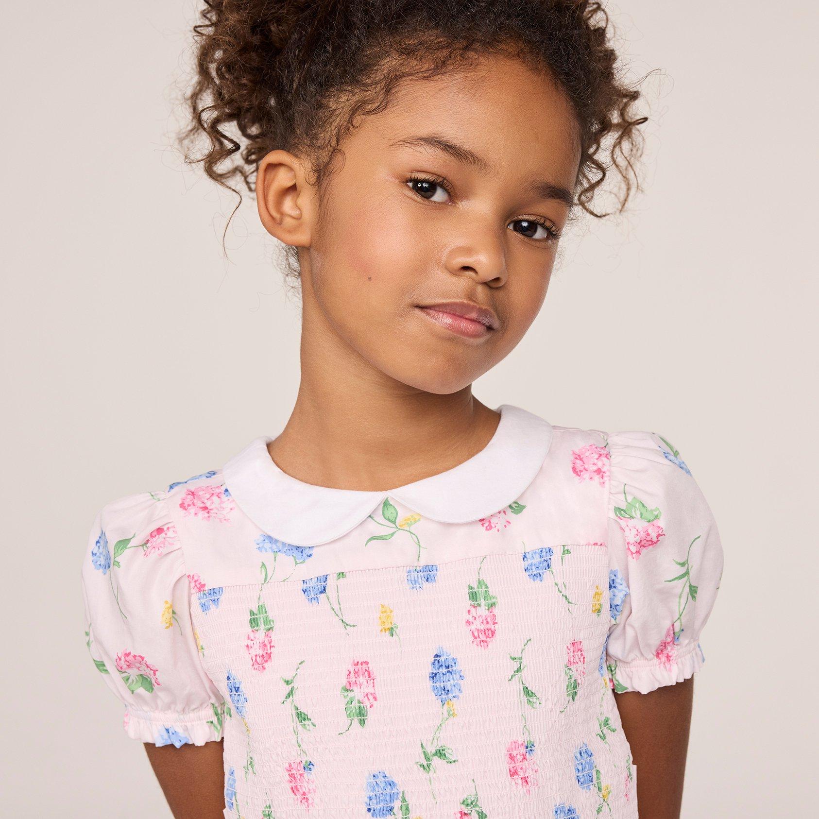 The Charlotte Floral Smocked Dress image number 5