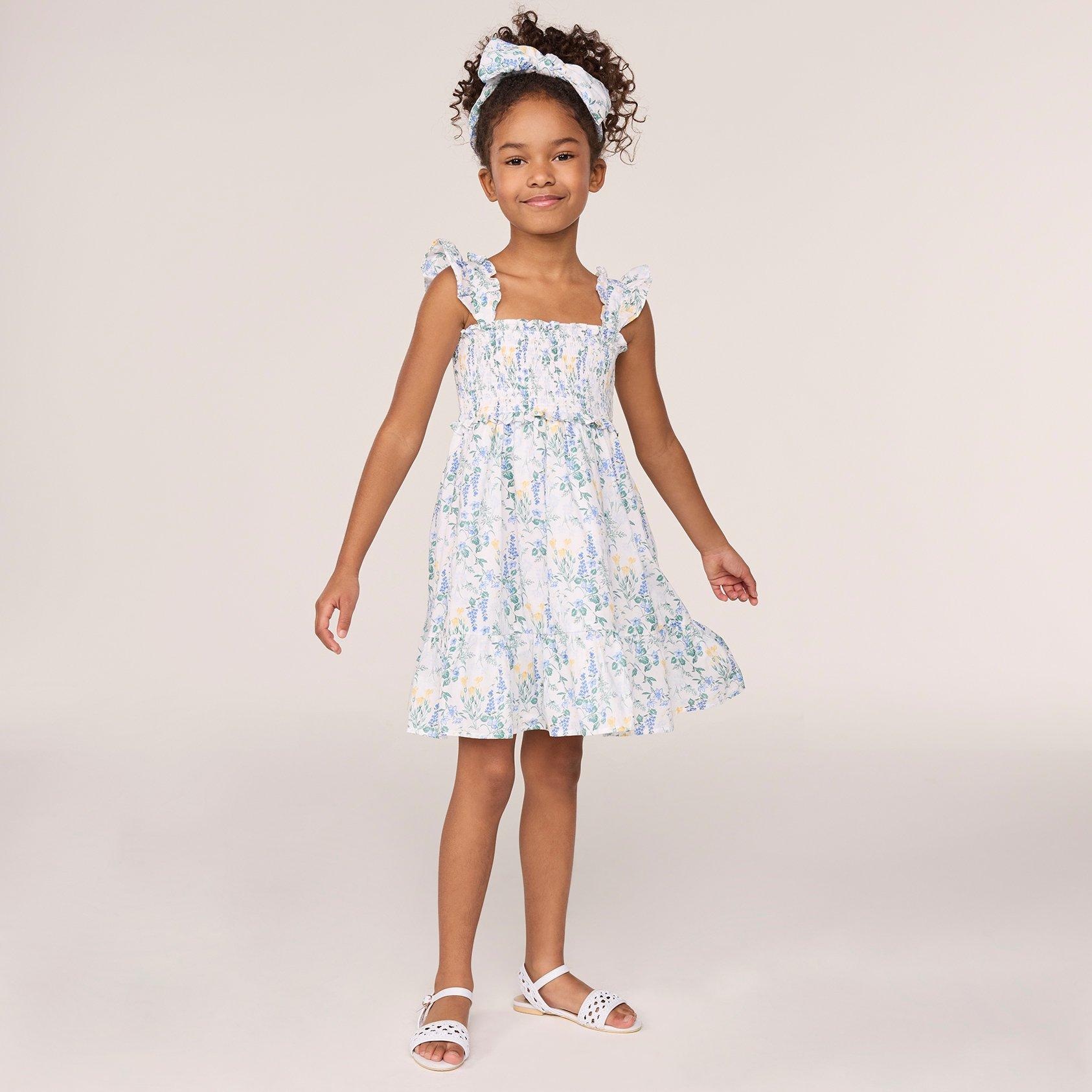 The Emily Floral Smocked Sundress image number 7