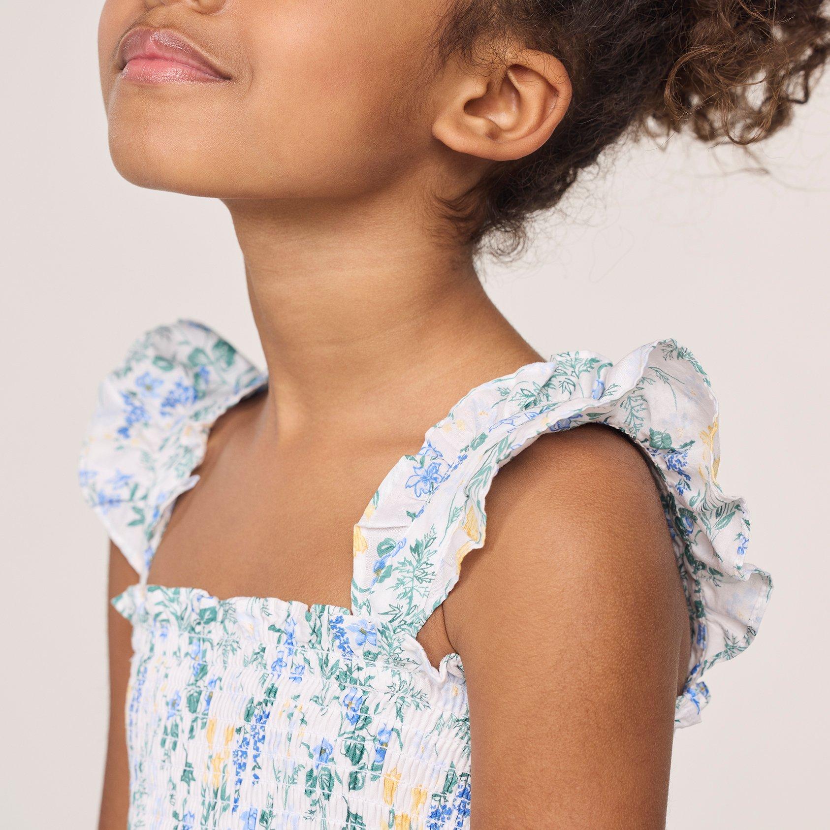 The Emily Floral Smocked Sundress image number 1