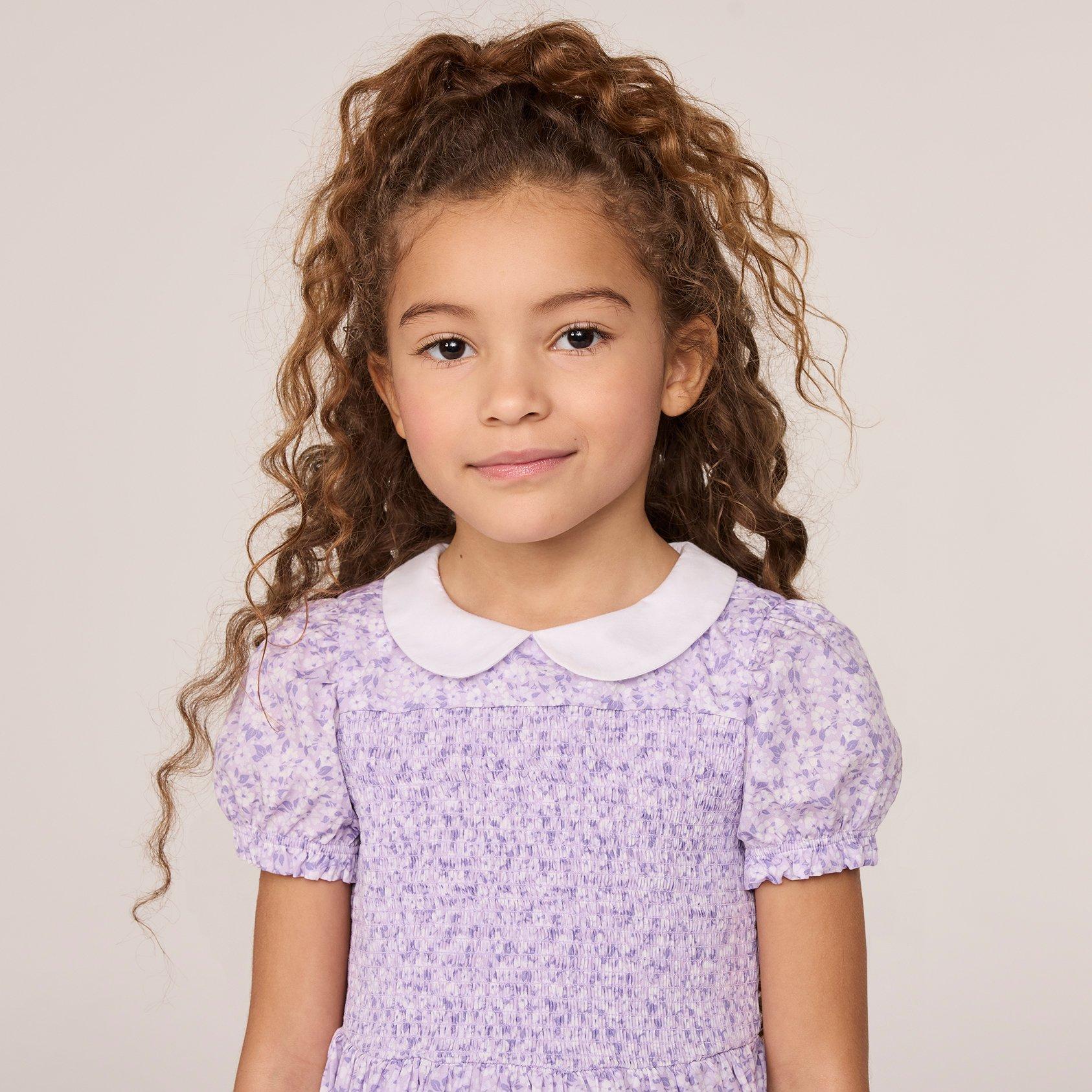 The Charlotte Floral Smocked Dress image number 5
