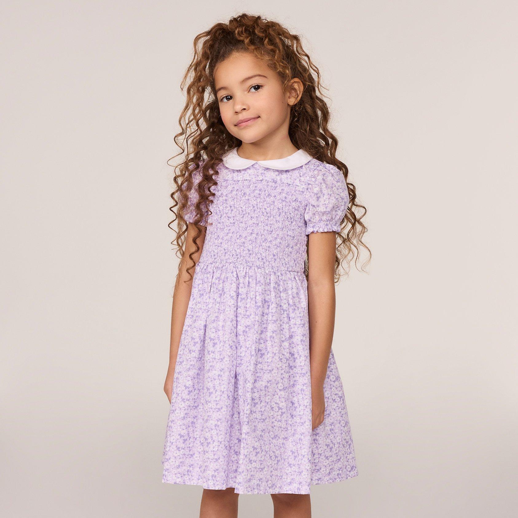 Janie and jack purple dress best sale