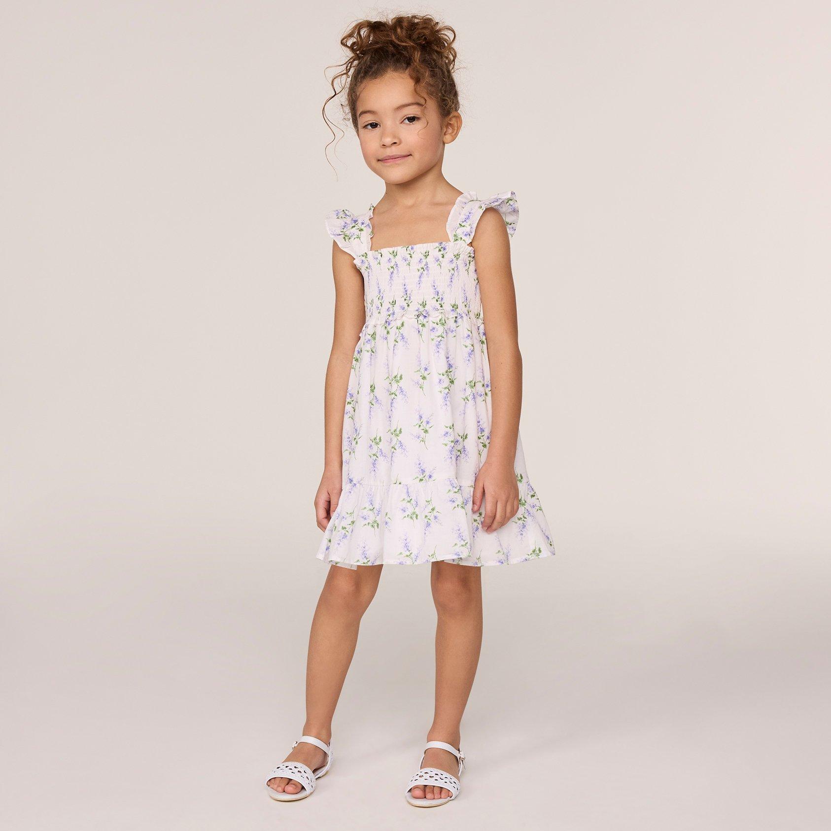 The Emily Floral Smocked Sundress image number 7