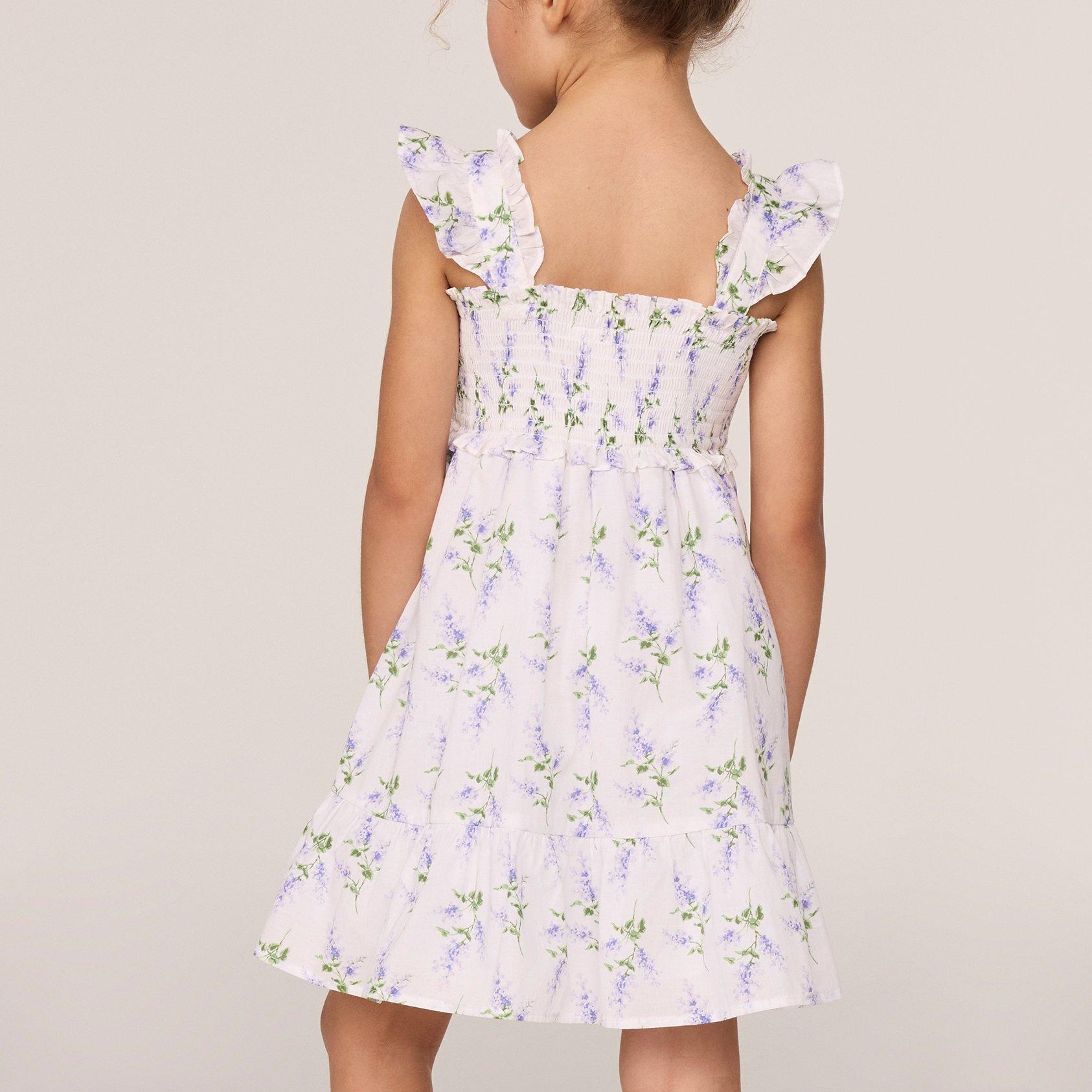 The Emily Floral Smocked Sundress image number 3