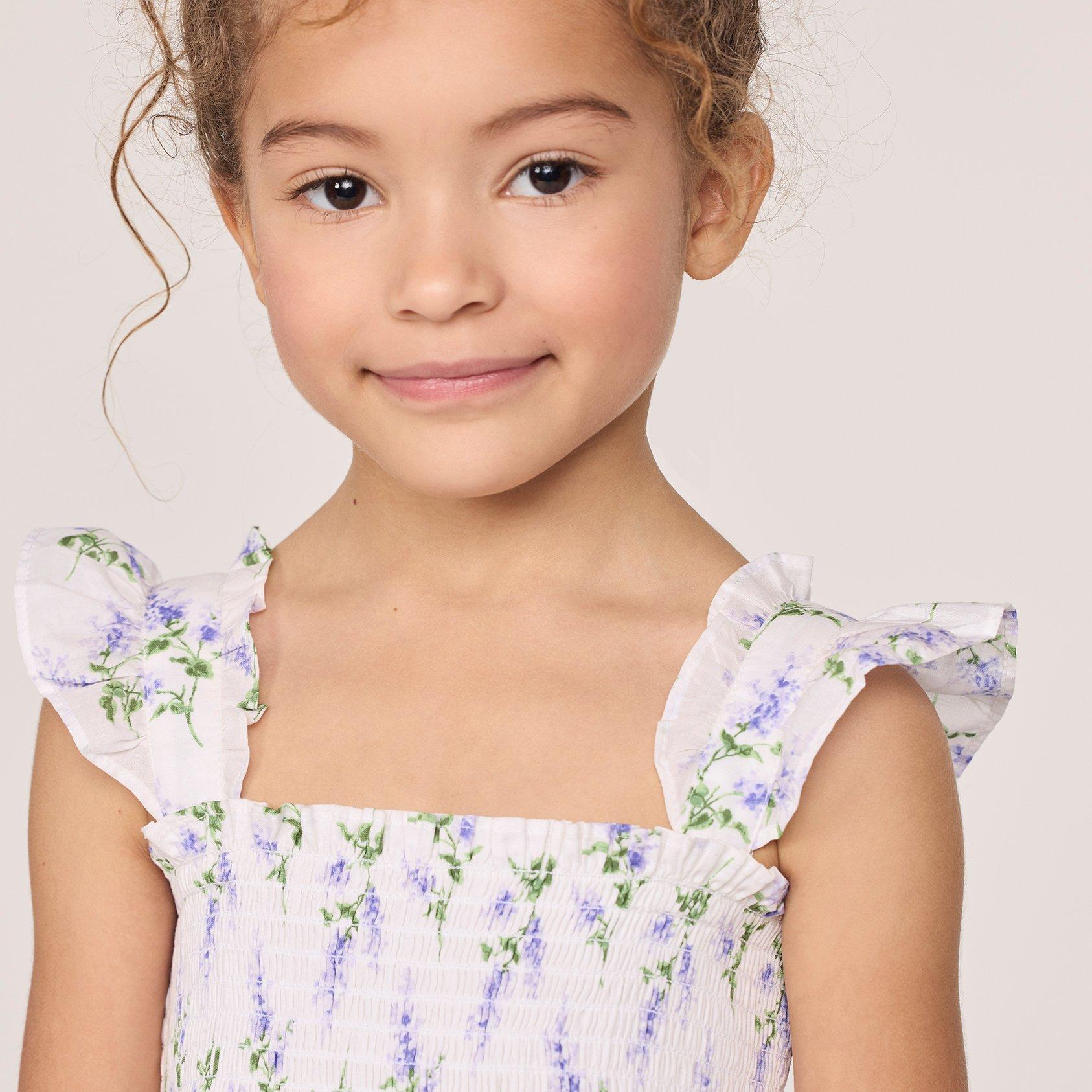 The Emily Floral Smocked Sundress image number 5