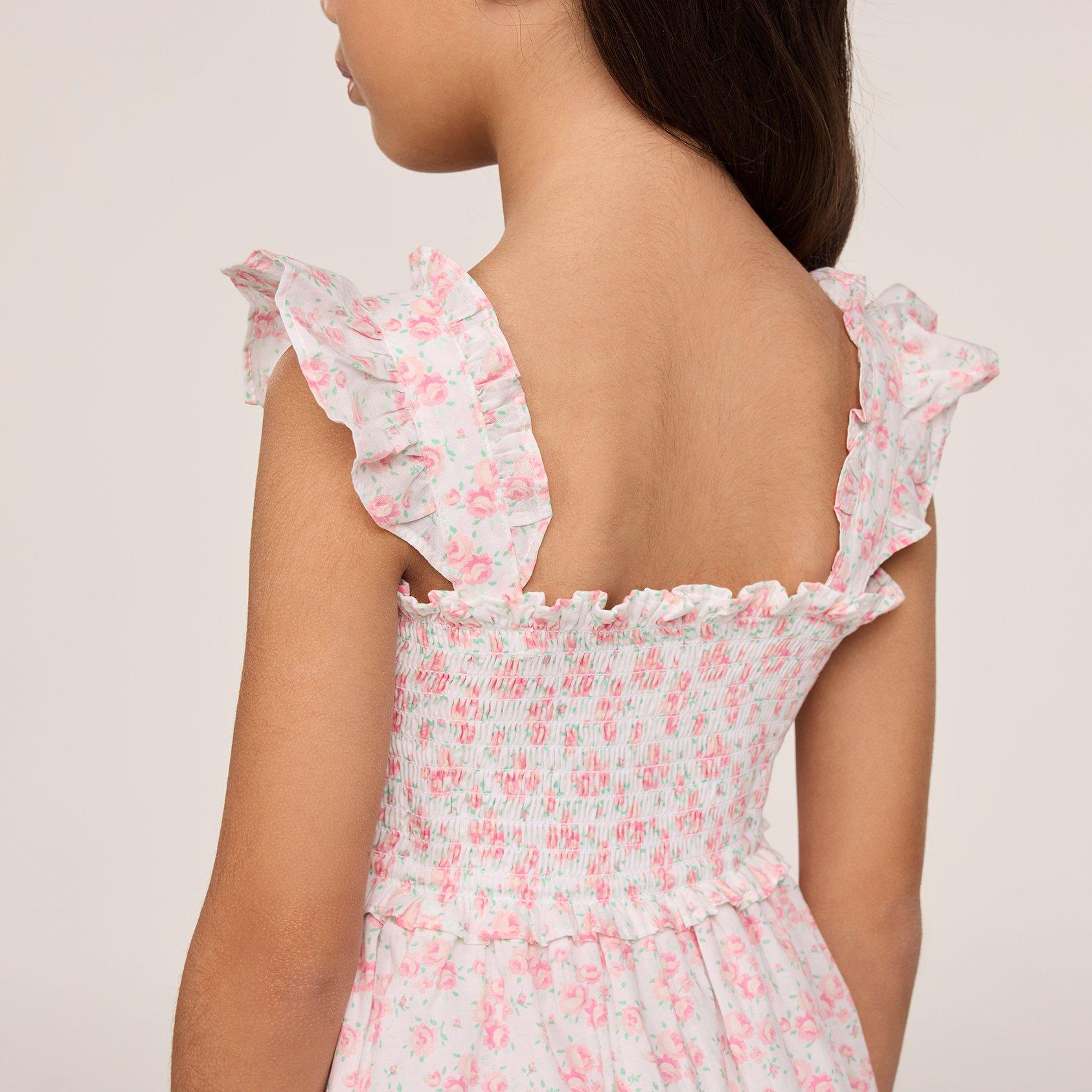 The Emily Floral Smocked Sundress image number 1