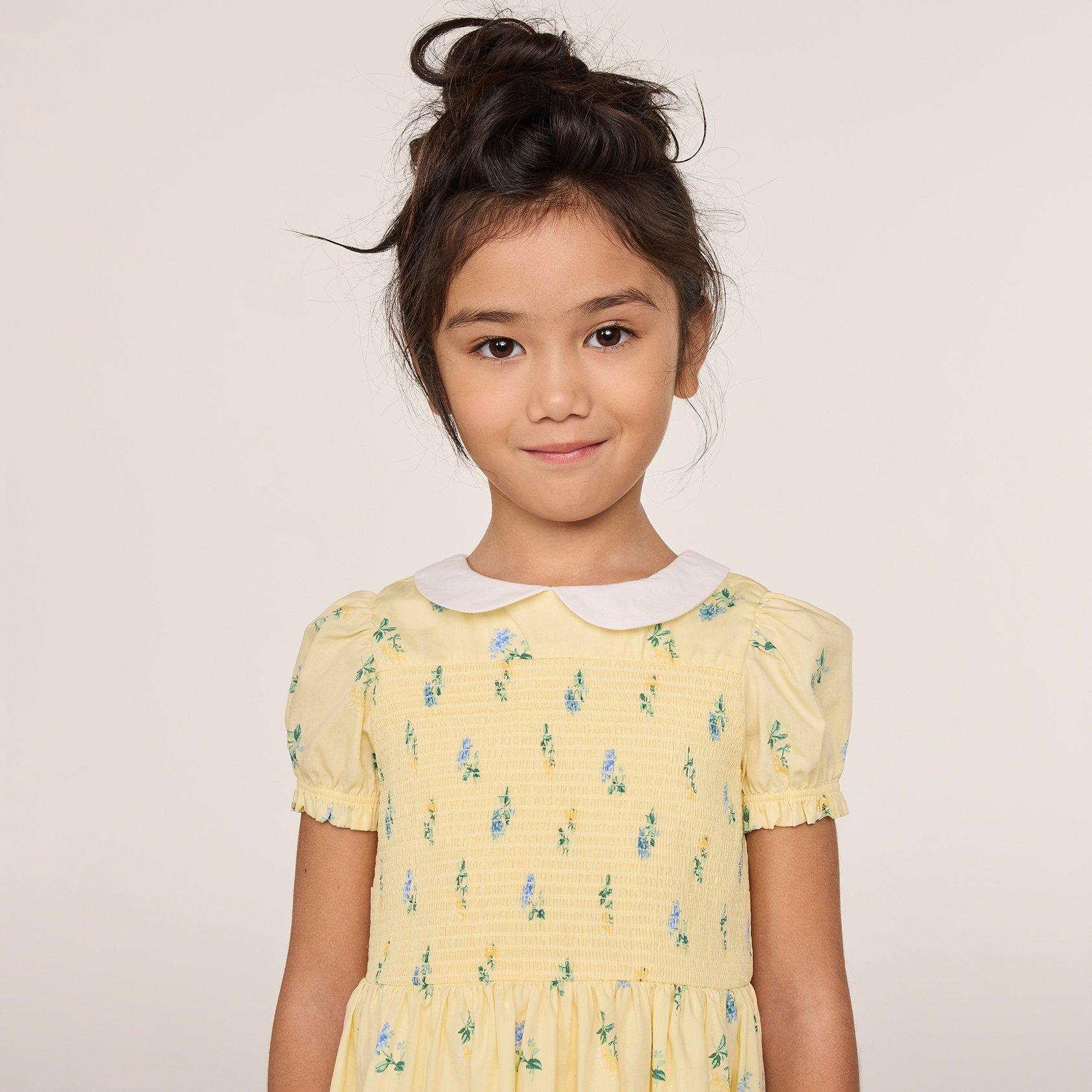 The Charlotte Floral Smocked Dress image number 5