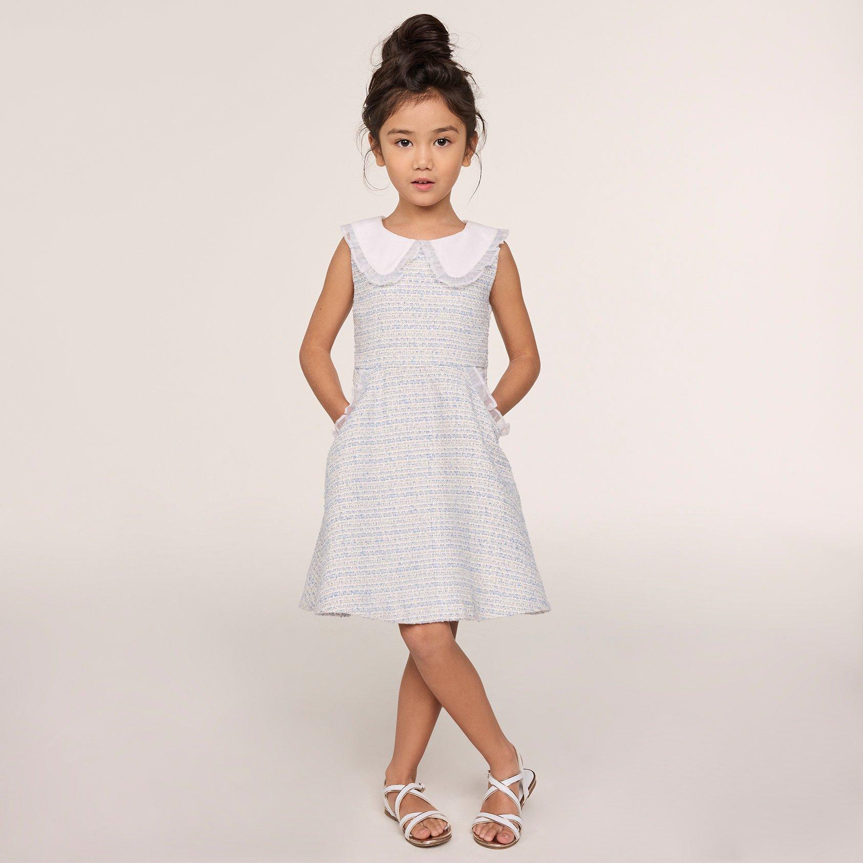 Tweed Collared Dress image number 9