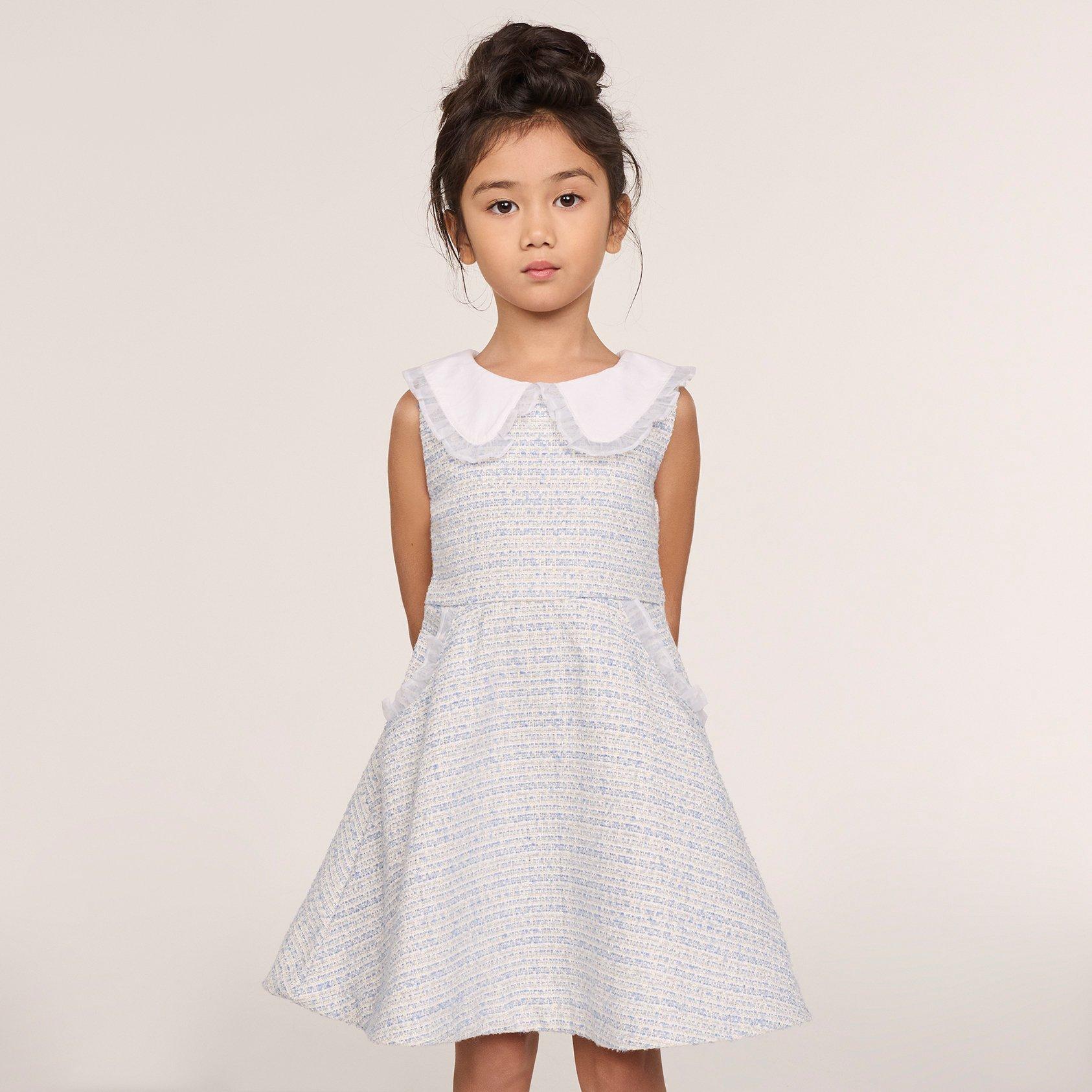 Girls tweed dress outlet