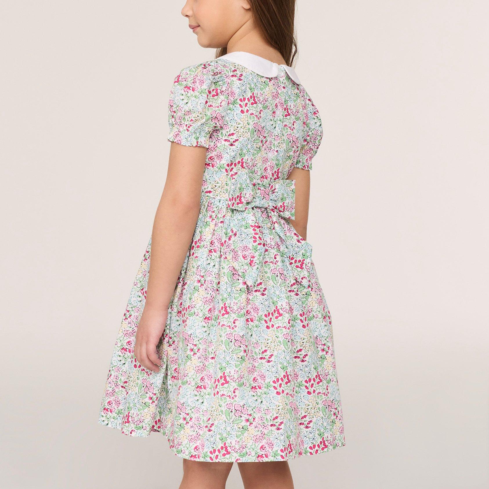 The Charlotte Floral Smocked Dress image number 3