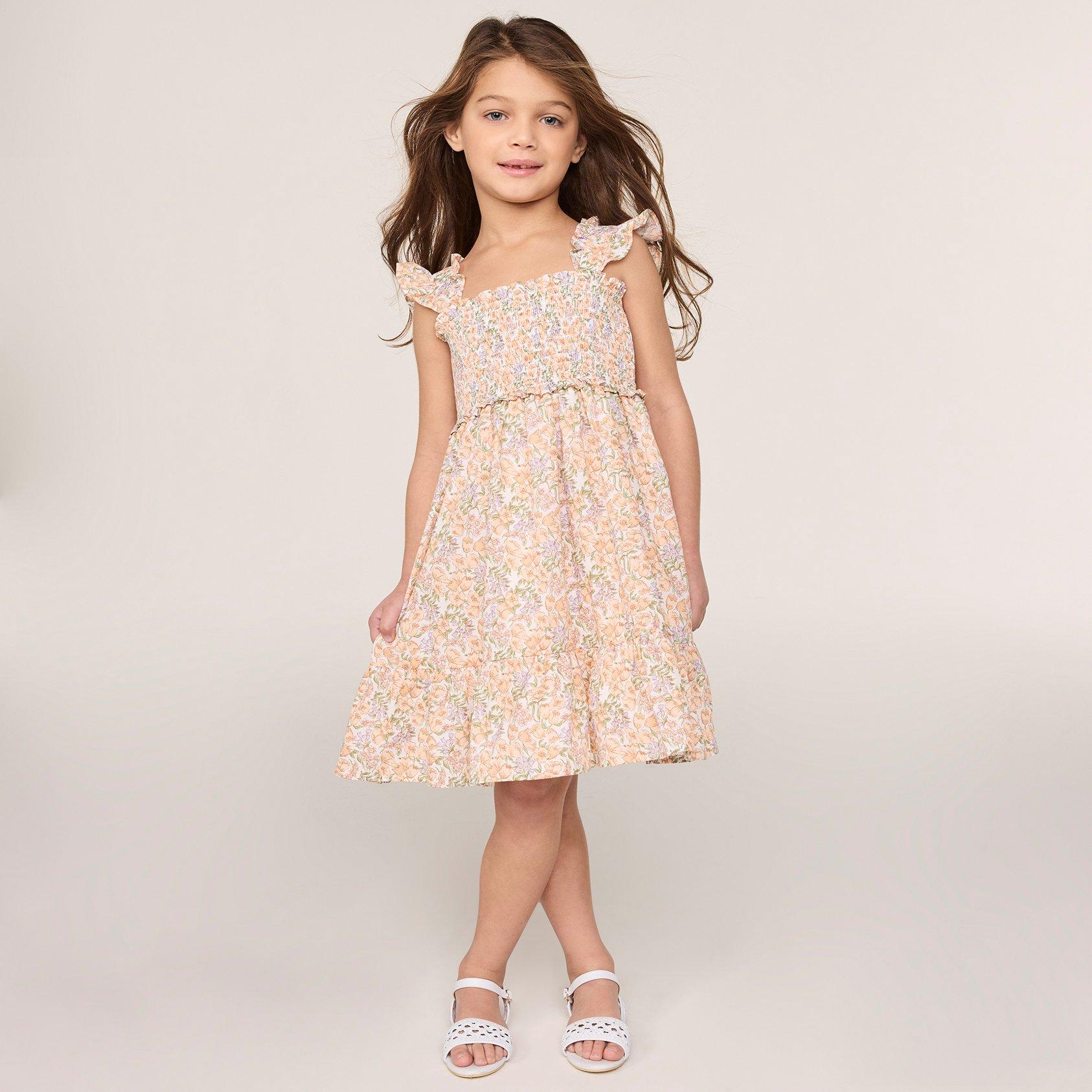 The Emily Floral Smocked Sundress image number 7
