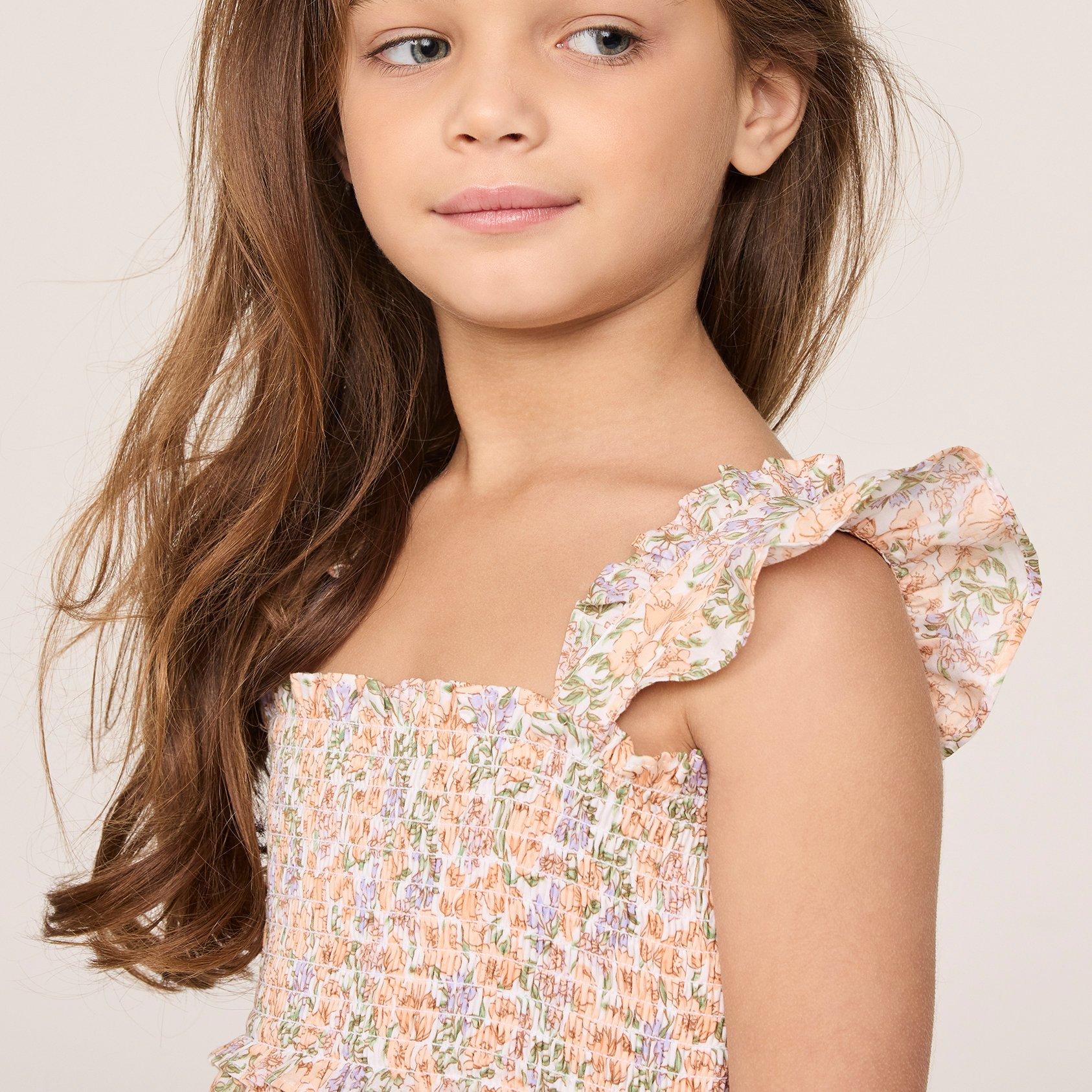 The Emily Floral Smocked Sundress image number 1