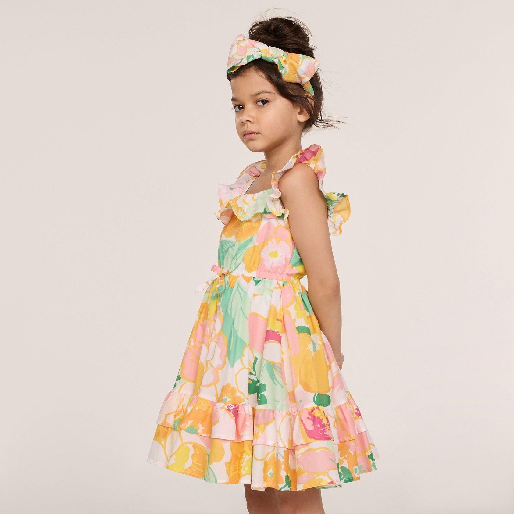 Floral Ruffle Sundress image number 0