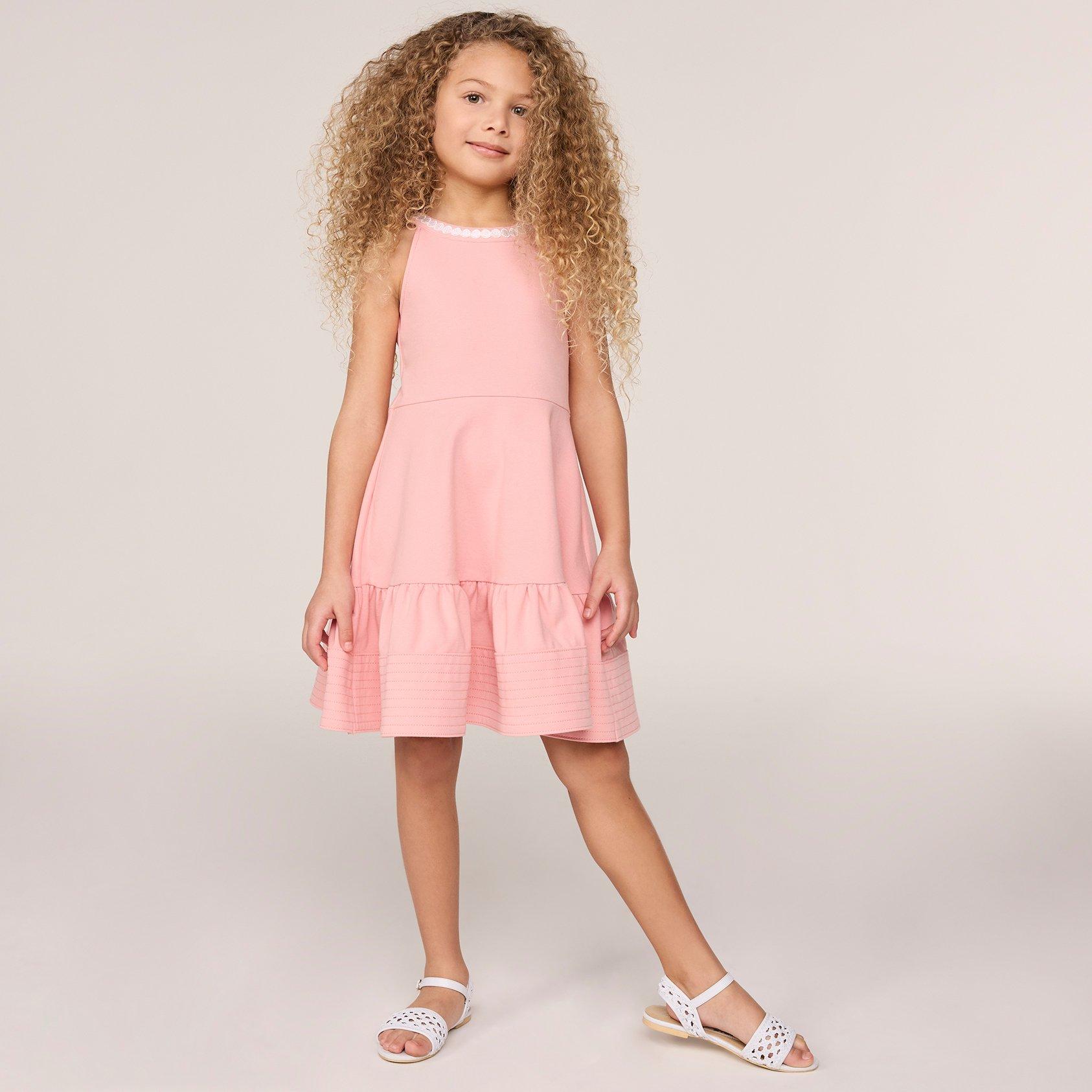 Oval Trim Ponte Dress image number 8