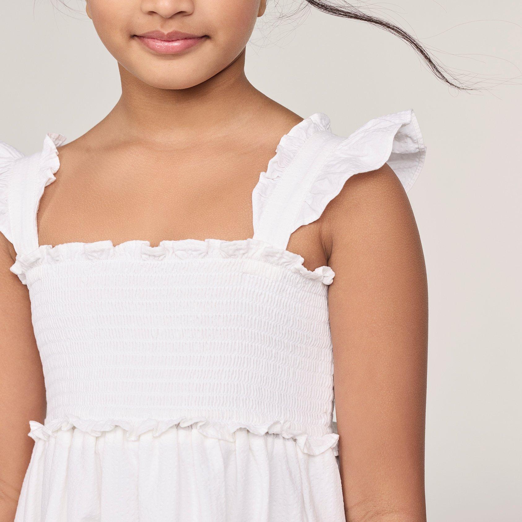 The Emily Seersucker Smocked Sundress image number 1