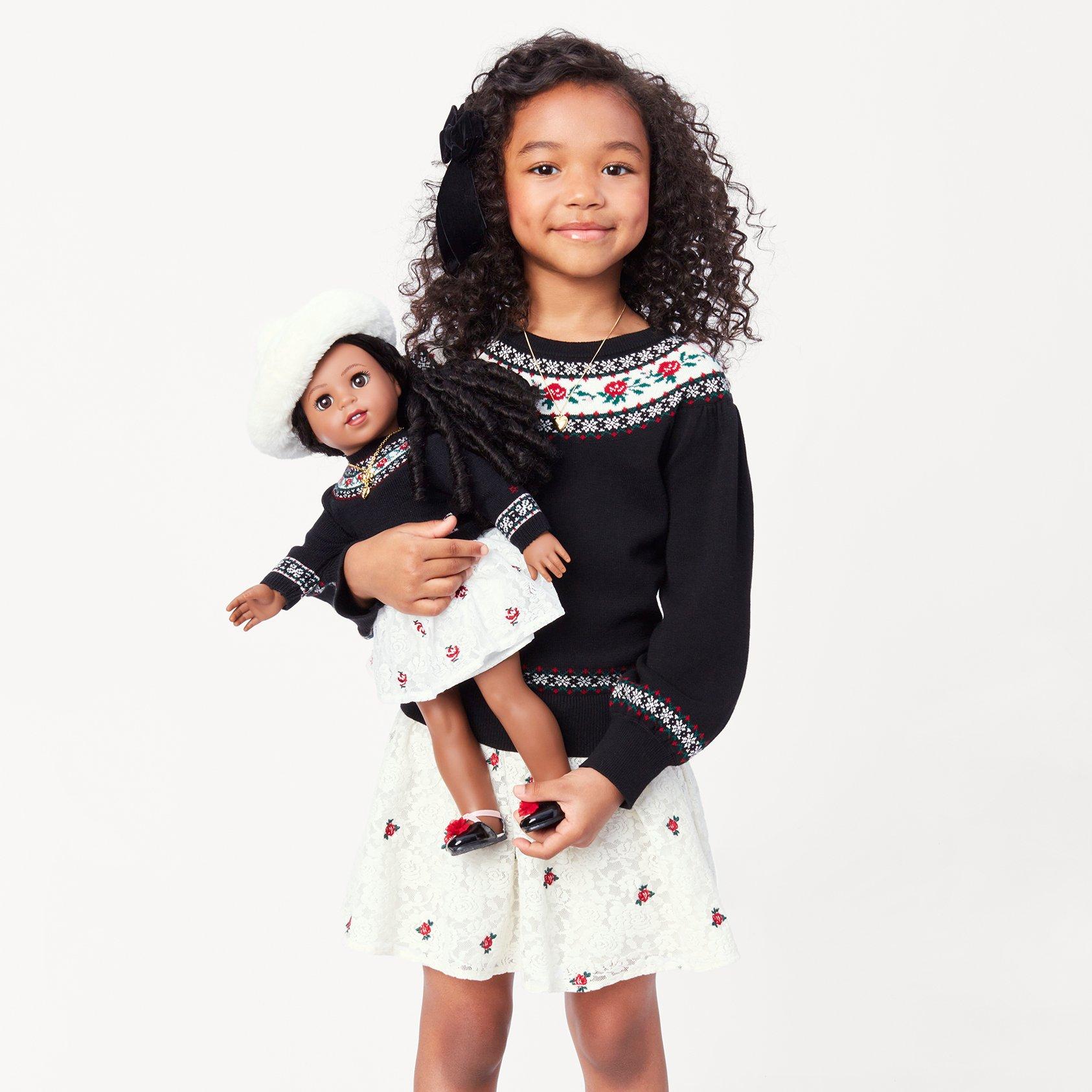 American Girl® x Janie and Jack Holiday Rose Skirt image number 5
