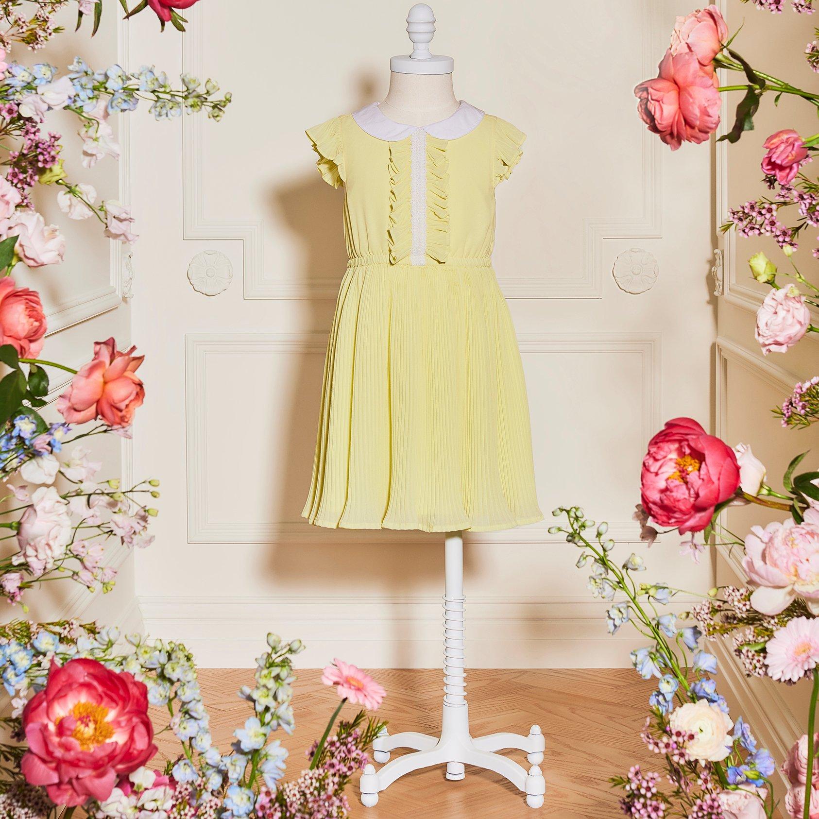 Girl Sunny Yellow The Daffodil Dream Dress by Janie and Jack