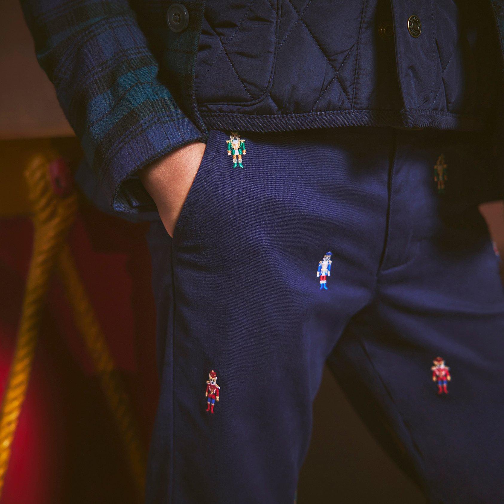 The Embroidered Nutcracker Dog Pant image number 2