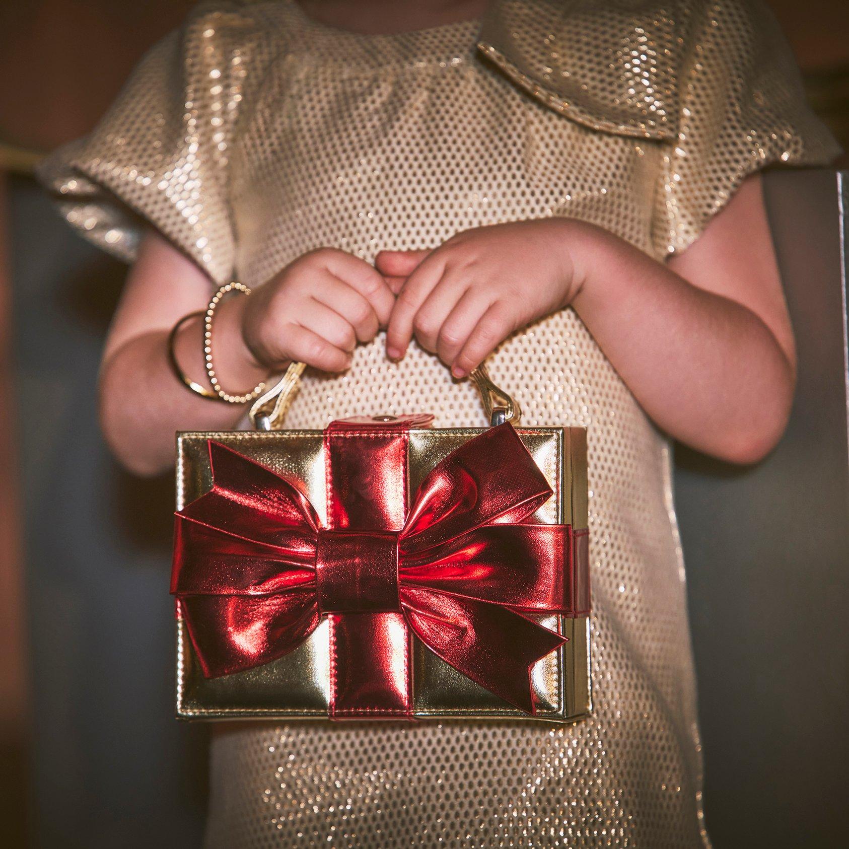 Metallic Present Purse image number 1