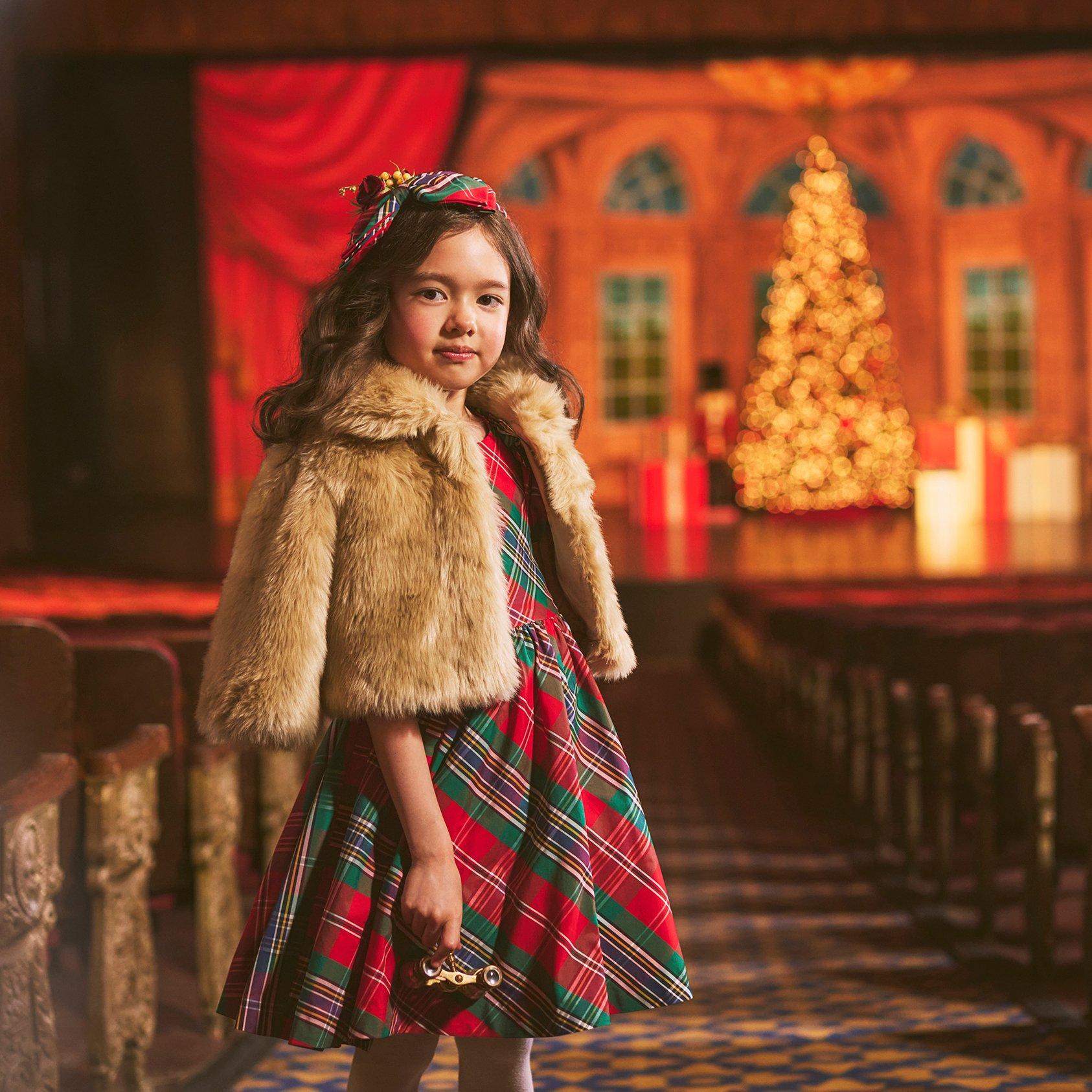 Janie and jack plaid dress clearance