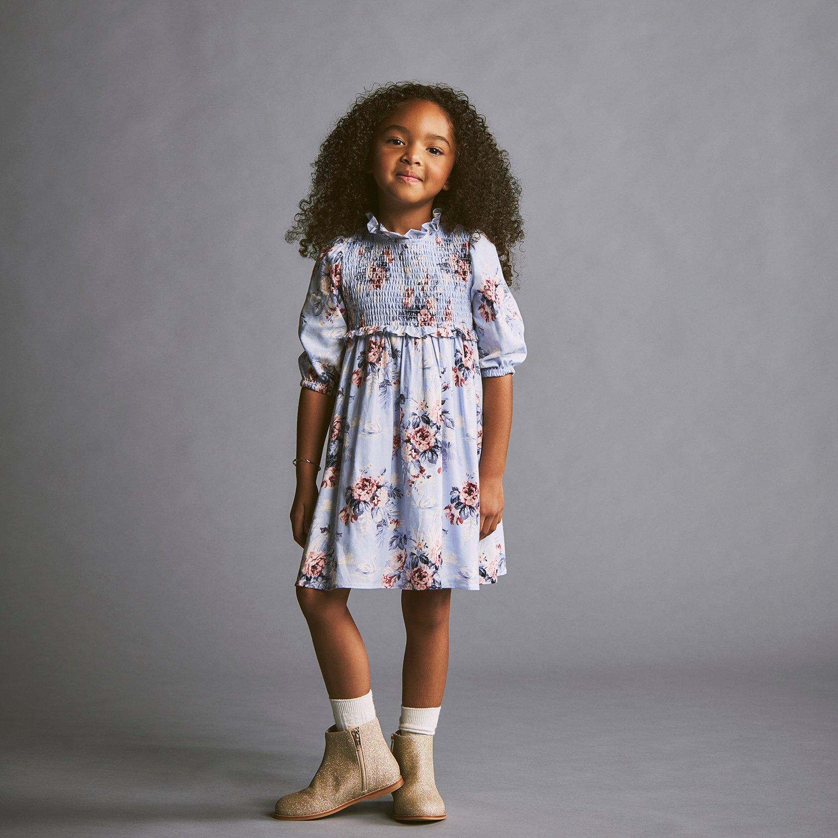 The Sylvie Smocked Dress image number 1
