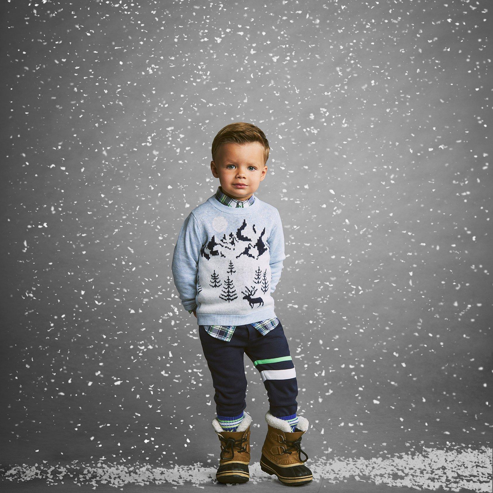 Snow Scenic Sweater image number 1