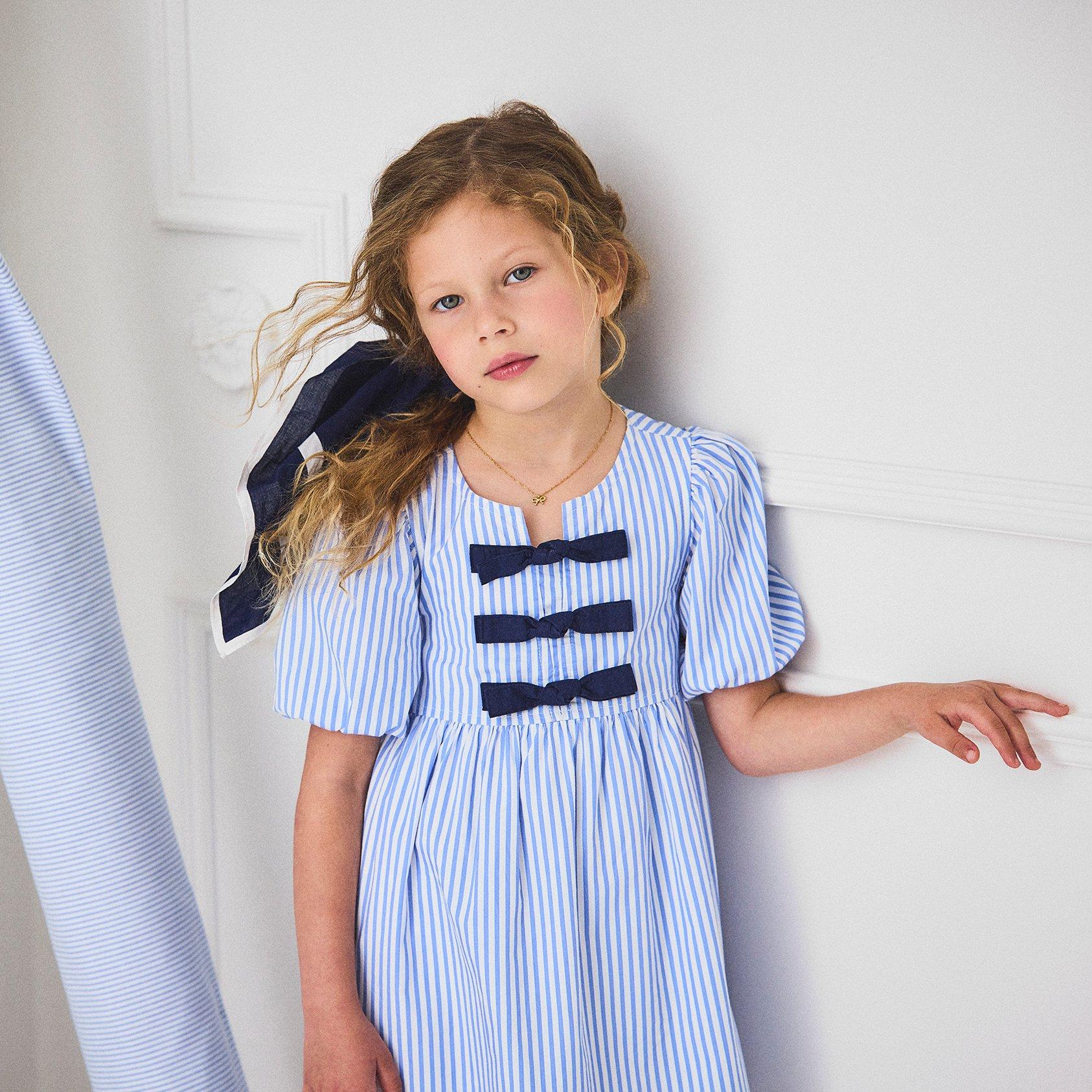 Striped Bow Dress image number 4