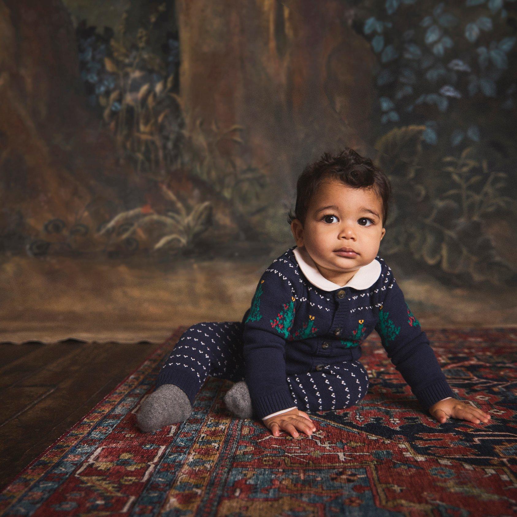 The Holiday Matching Baby Sweater Set  image number 3