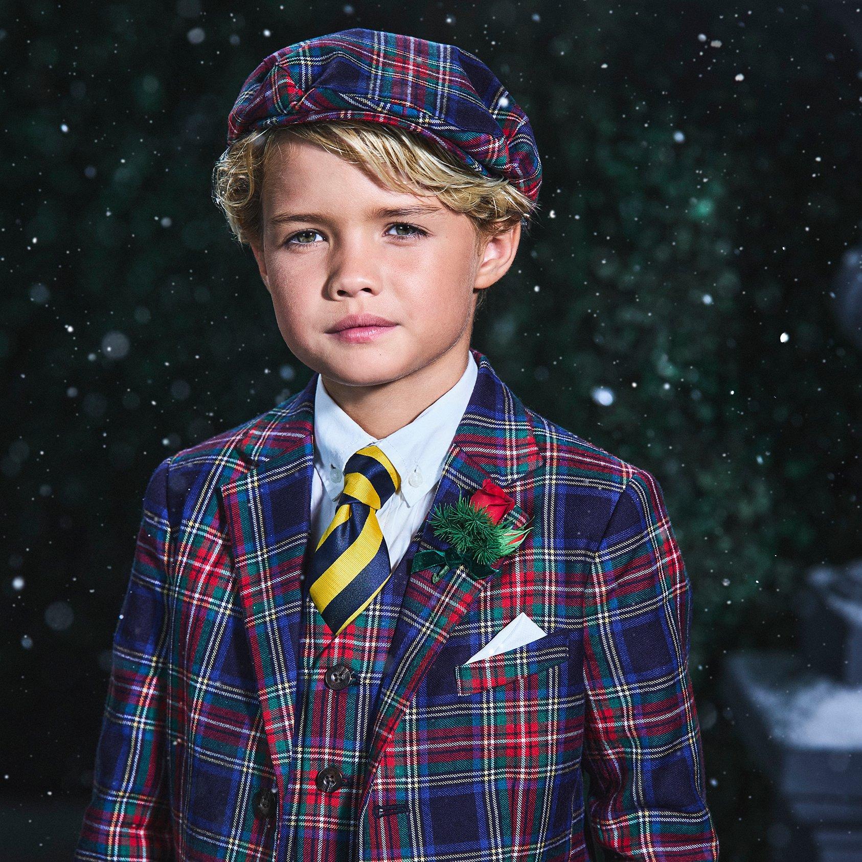 Tartan Newsboy Cap image number 1
