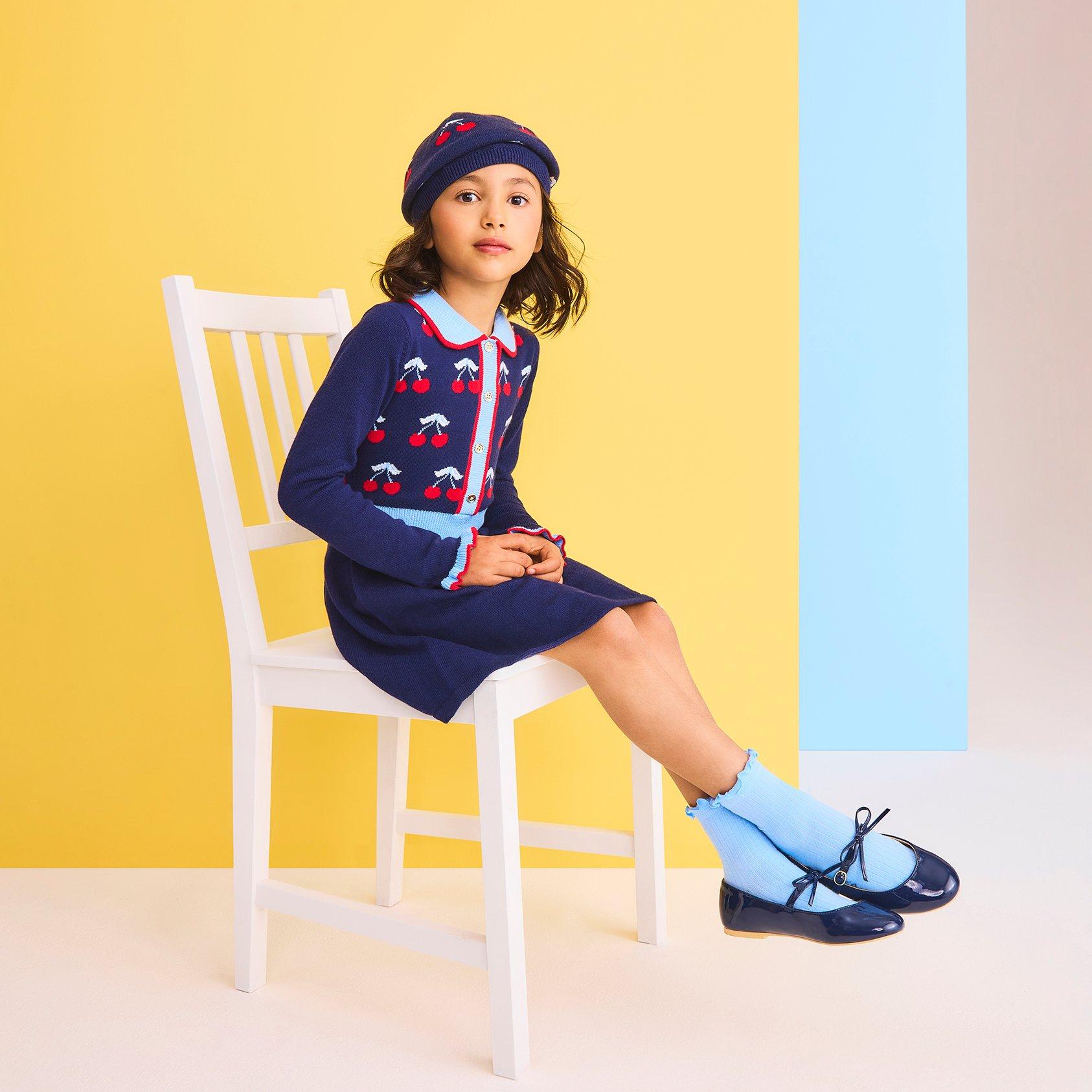 Ruffle Cuff Bow Sock image number 2