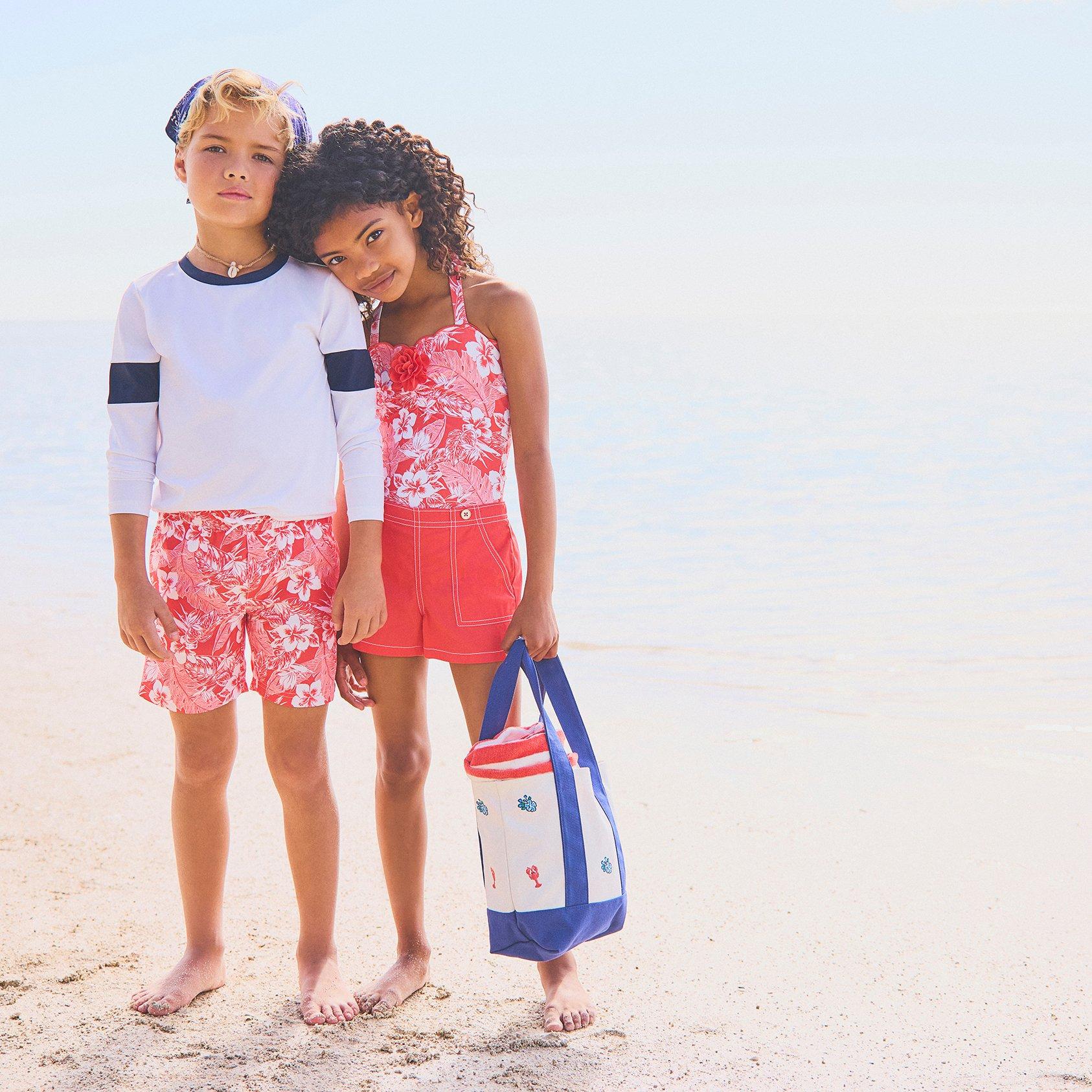 Embroidered Lobster Tote image number 1