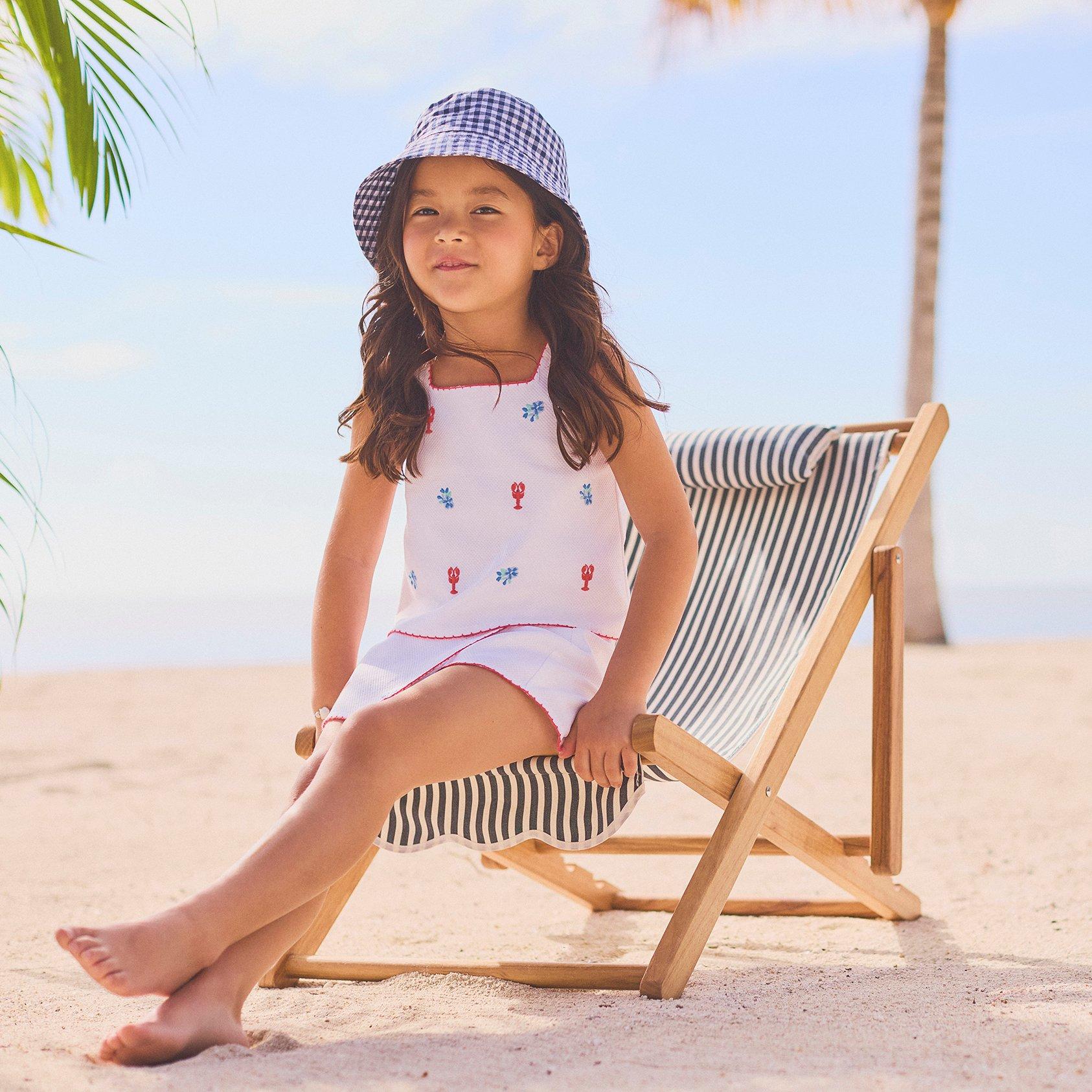 Embroidered Lobster Top image number 1