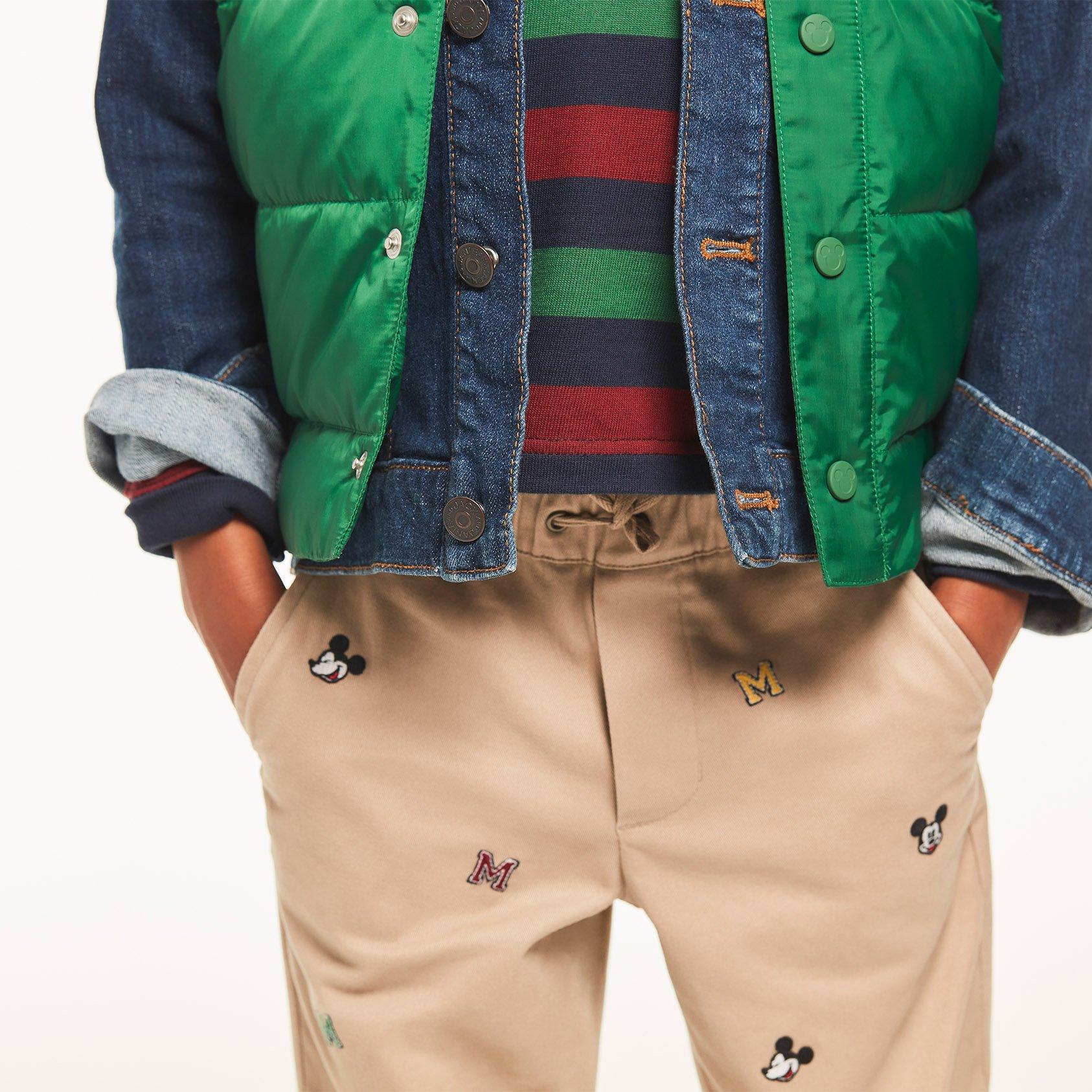 Disney Mickey Mouse Embroidered Twill Jogger image number 3