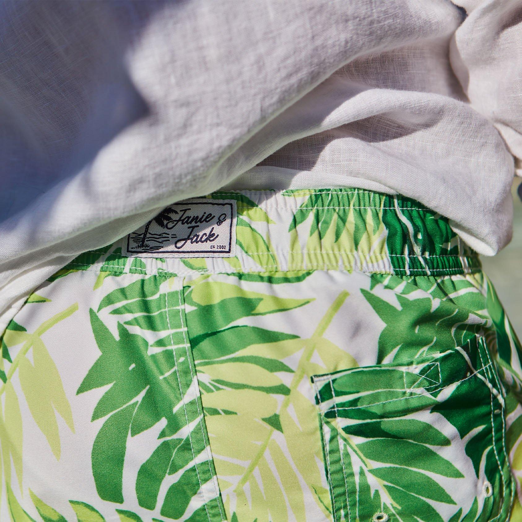 Palm Leaf Swim Trunk image number 4