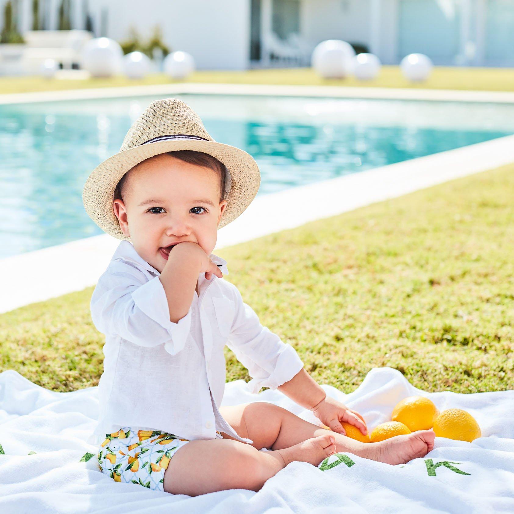 Baby Lemon Swim Short image number 1