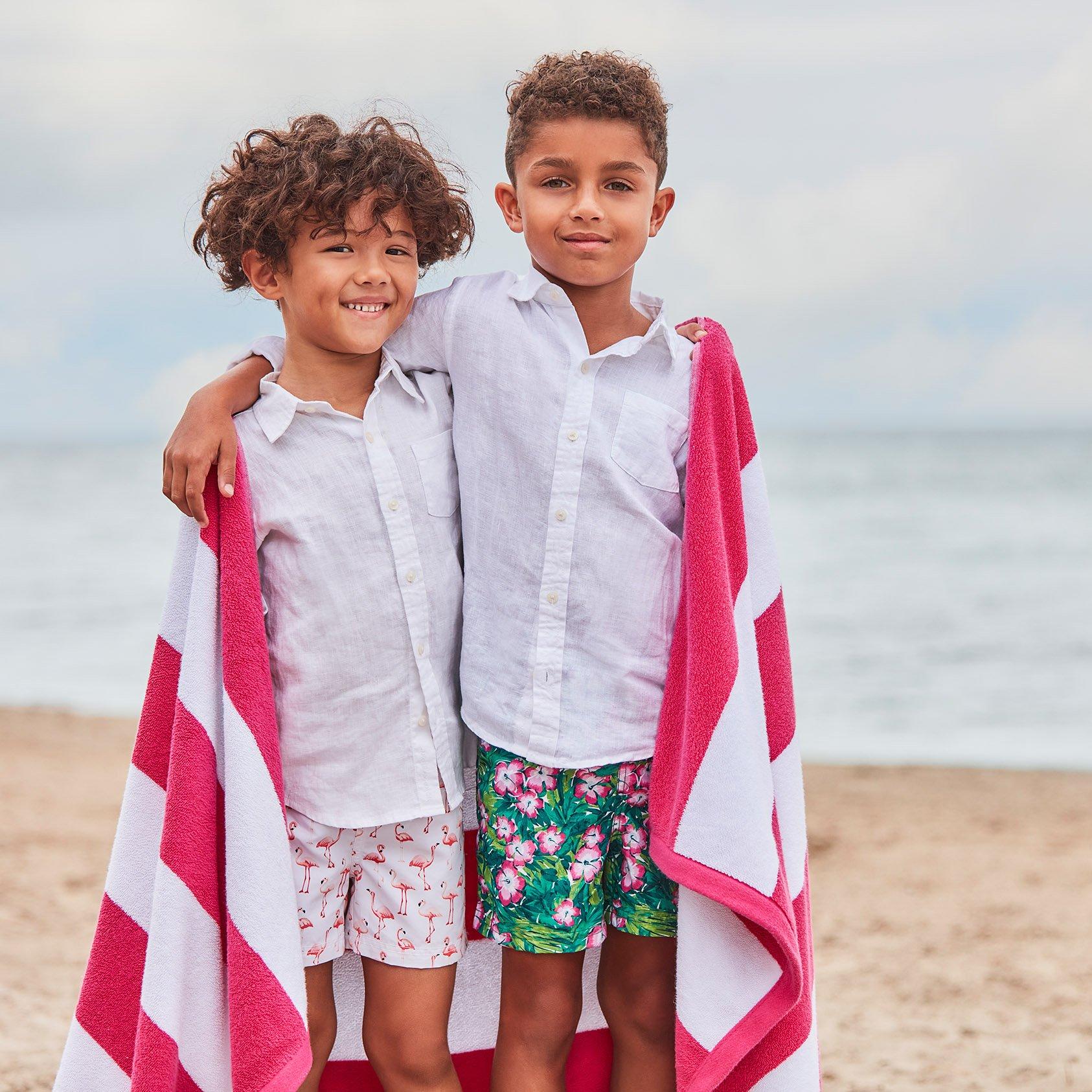 Boys flamingo best sale bathing suit